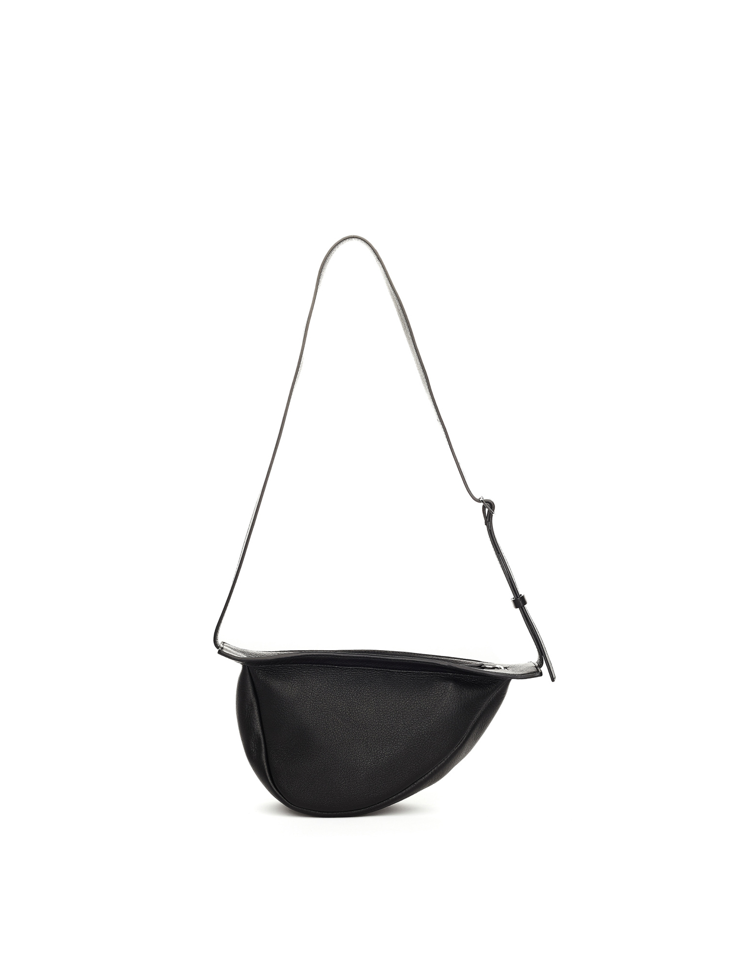 The Row Black Slouchy Banana Small Bag