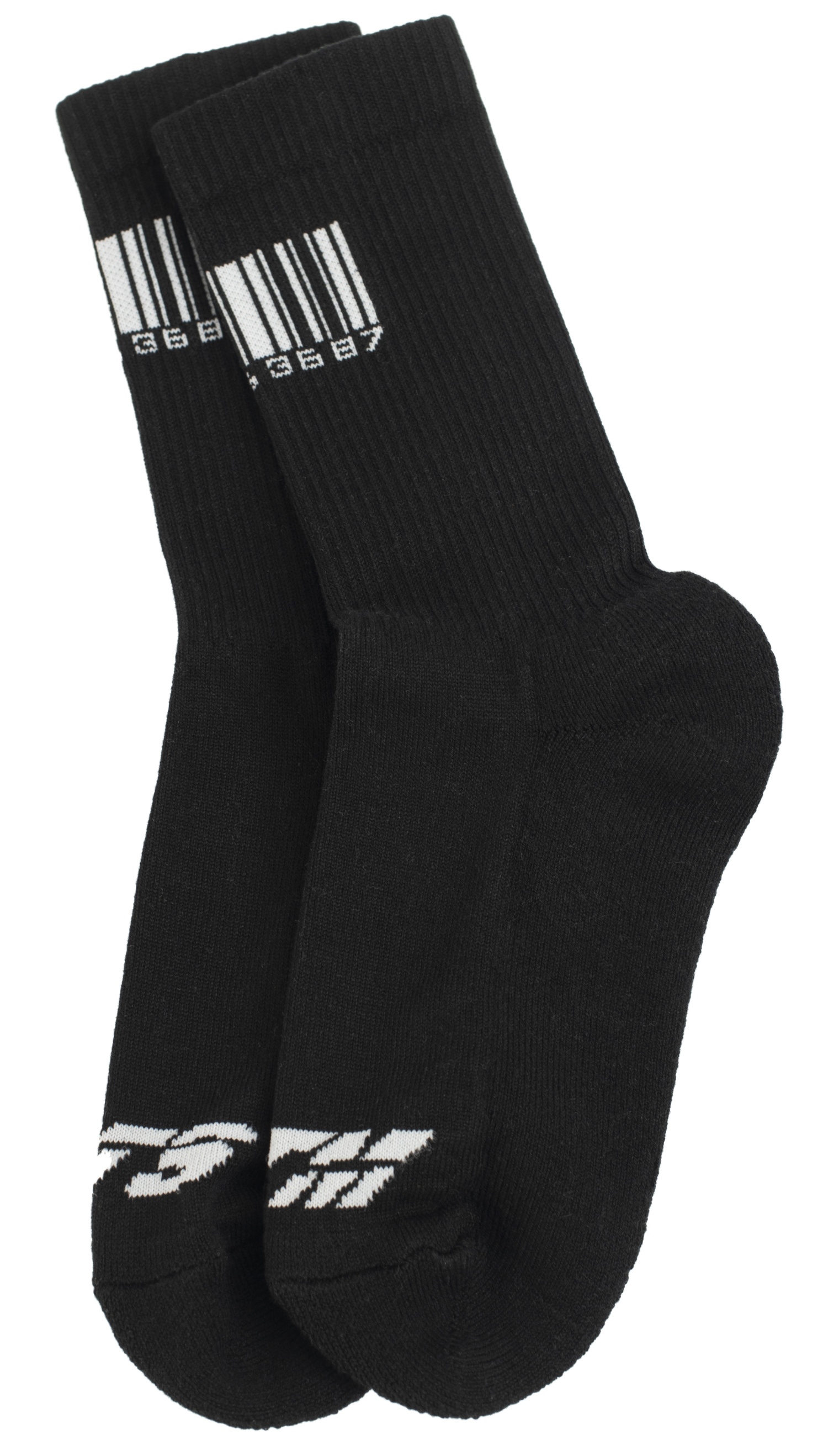 VTMNTS Black Barcode Socks