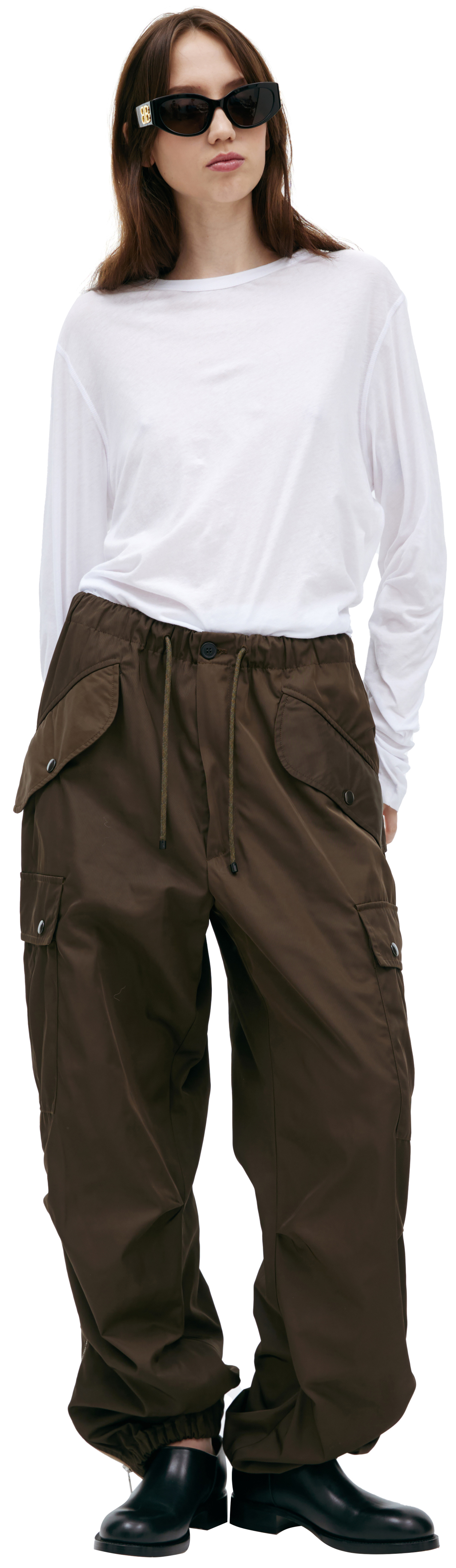 Dries Van Noten Cargo trousers with zippers