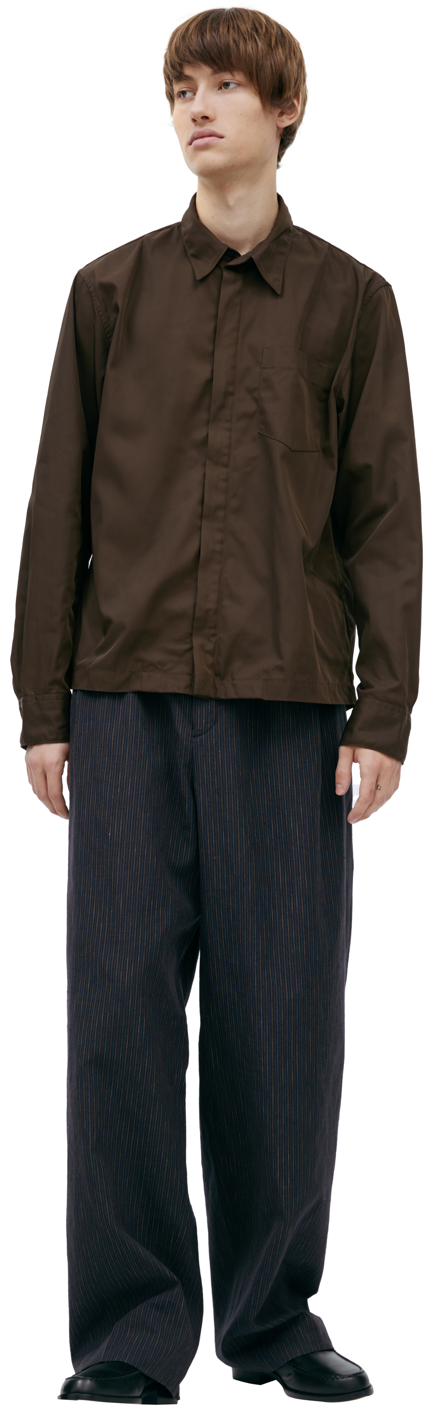 Dries Van Noten Basic zippered shirt