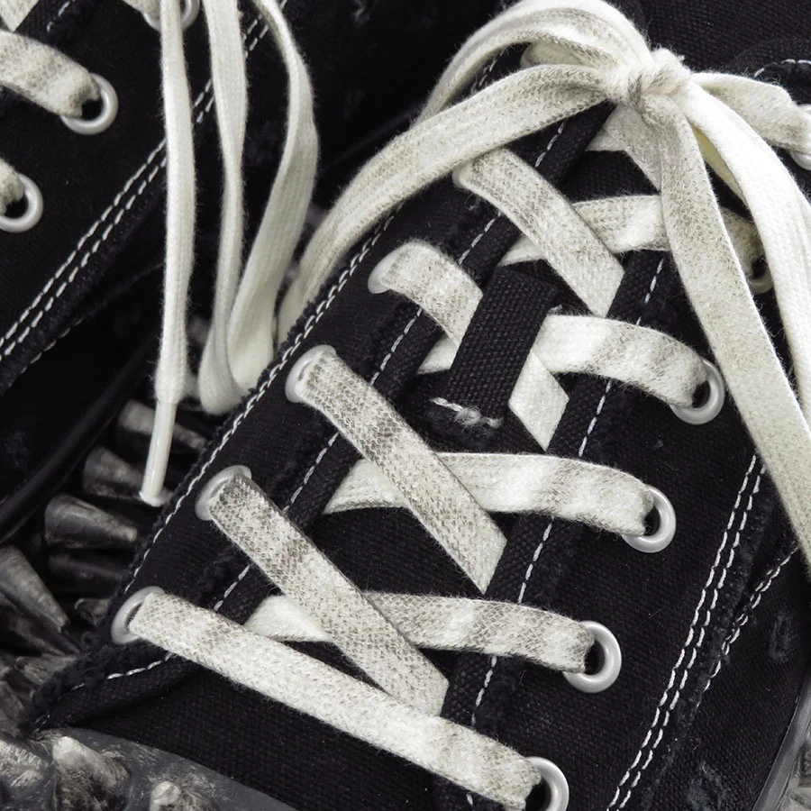 Doublet DIRTY SPIKE TOE CAP CANVAS sneakers