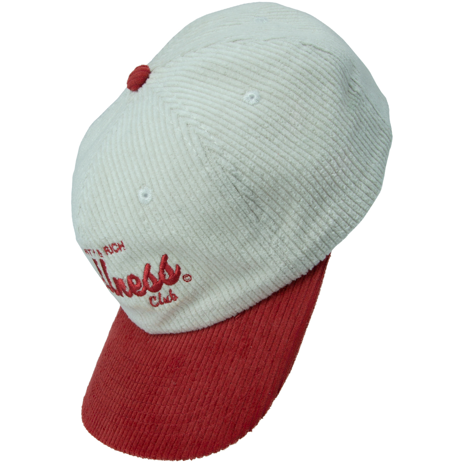 SPORTY & RICH \'Wellness\' courduroy cap