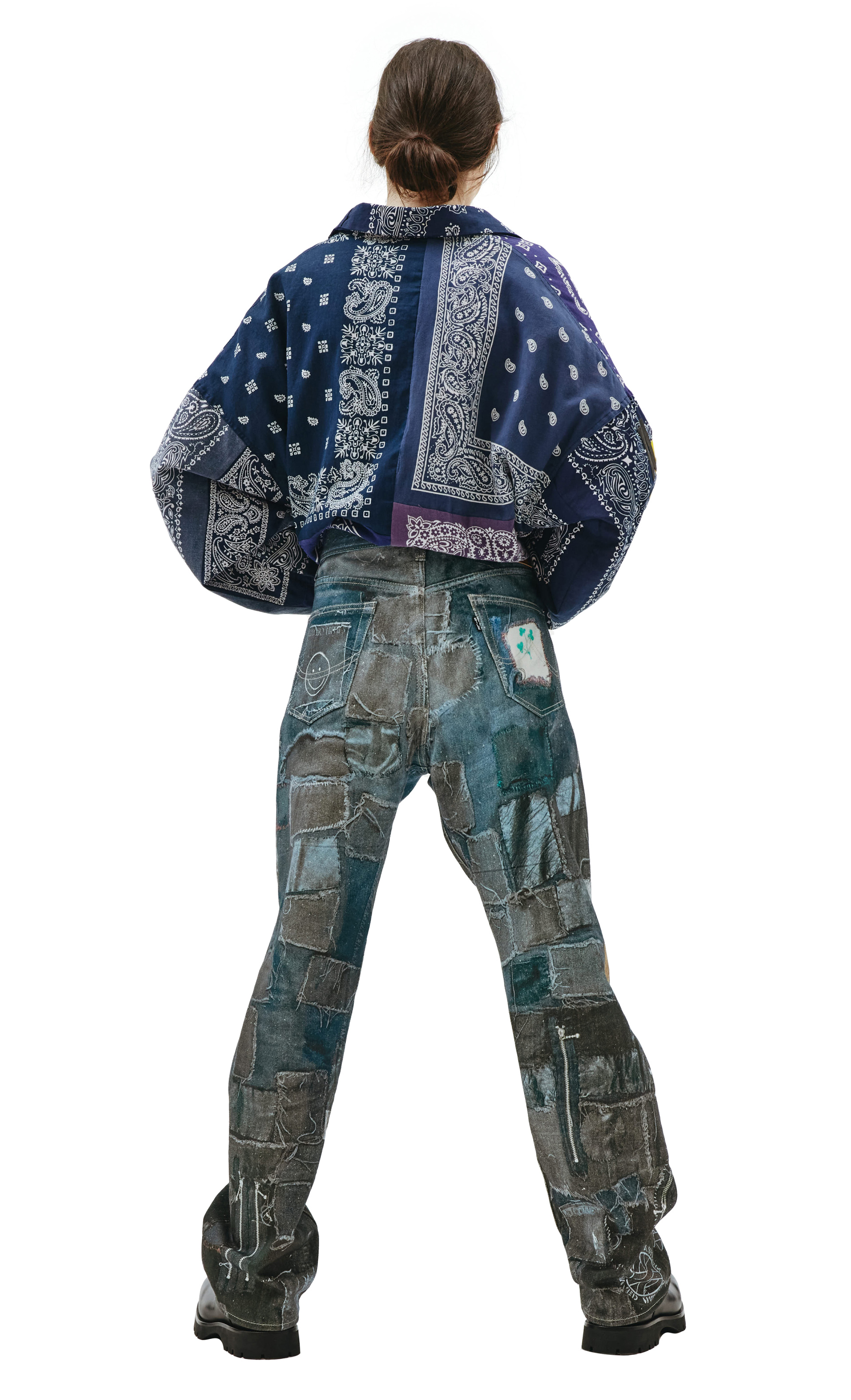 Doublet Photo print jeans