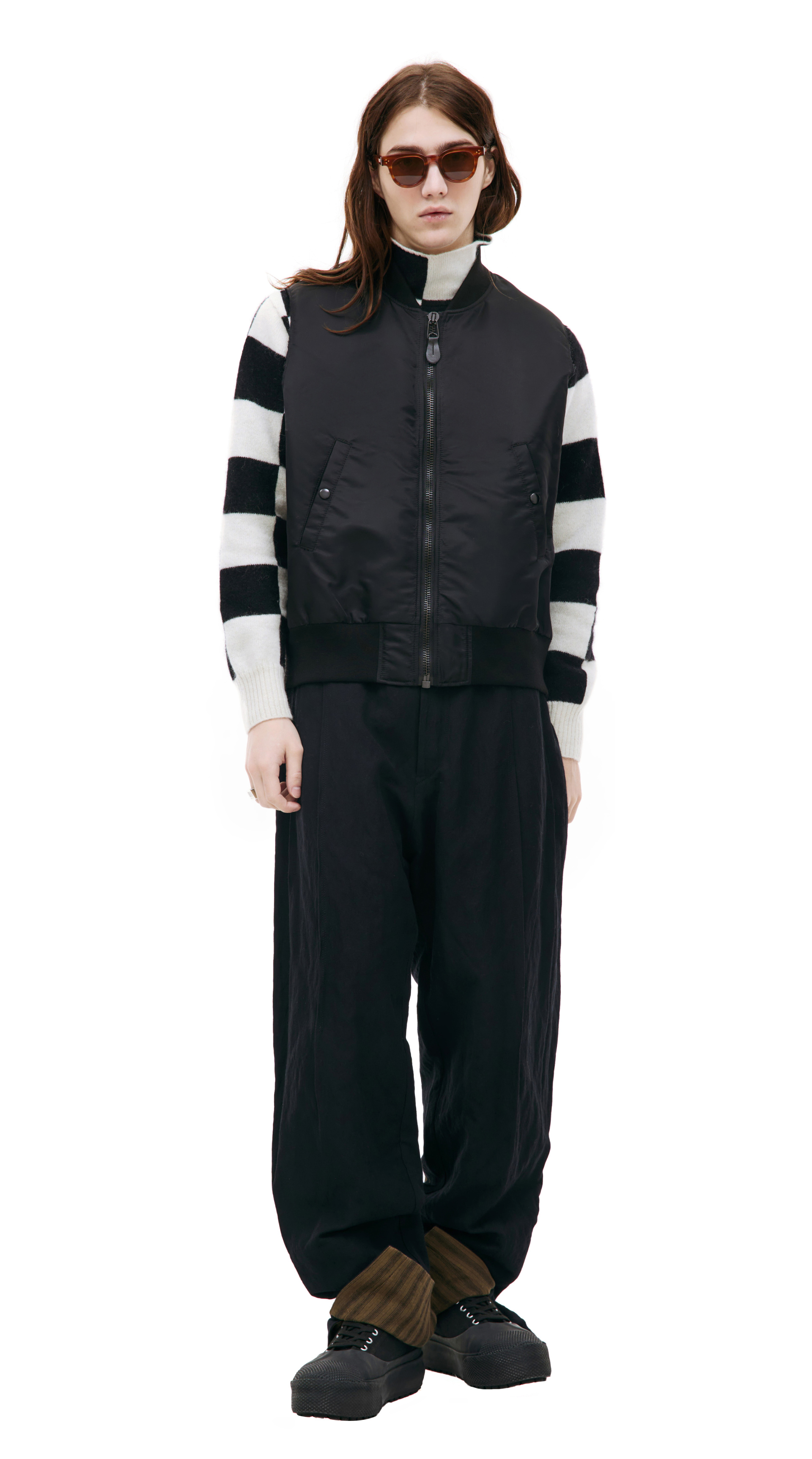 Undercover Black zip vest