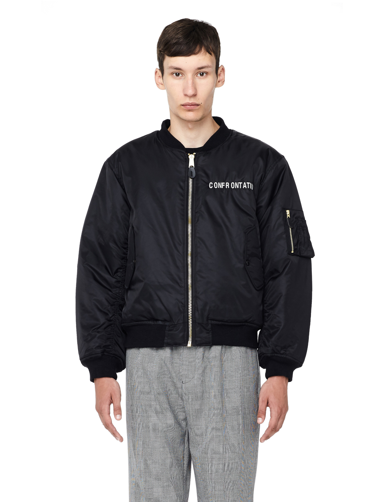 Yang Li Samizdat Embroidered Bomber Jacket