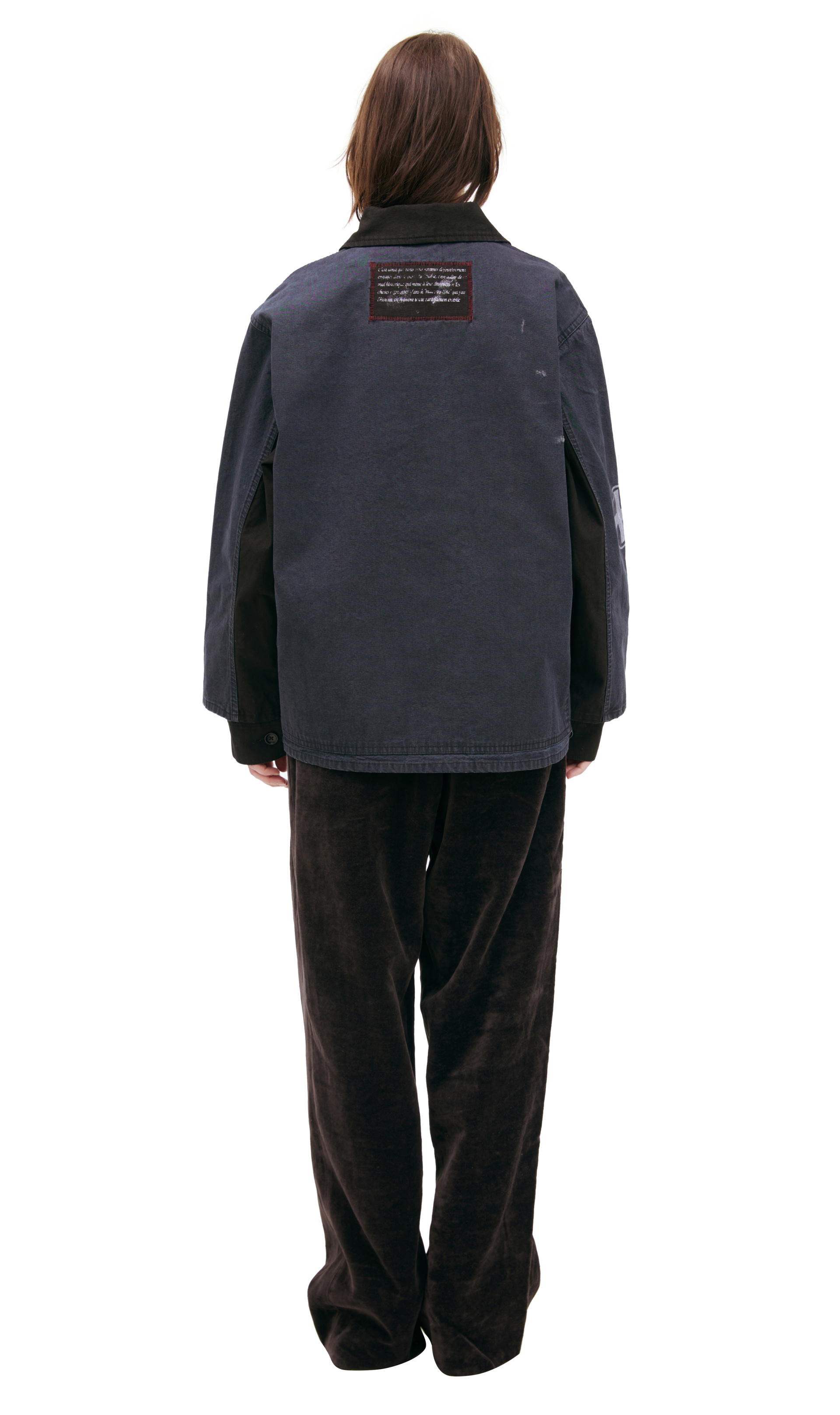 Enfants Riches Déprimés Denim jacket with patch pockets