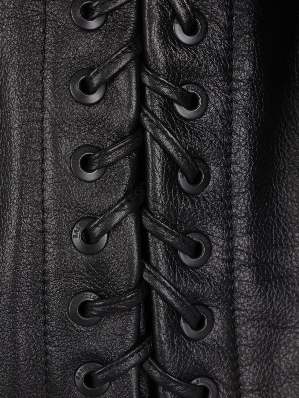 Balenciaga Black leather jacket