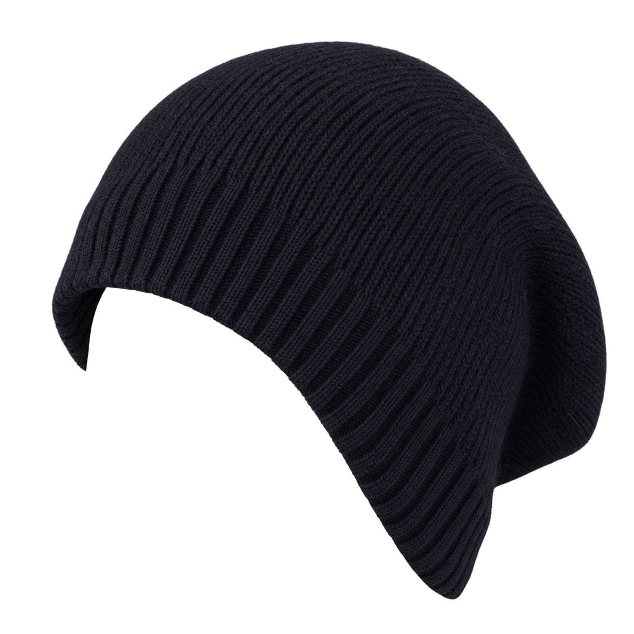 Ziggy Chen Black cashmere beanie