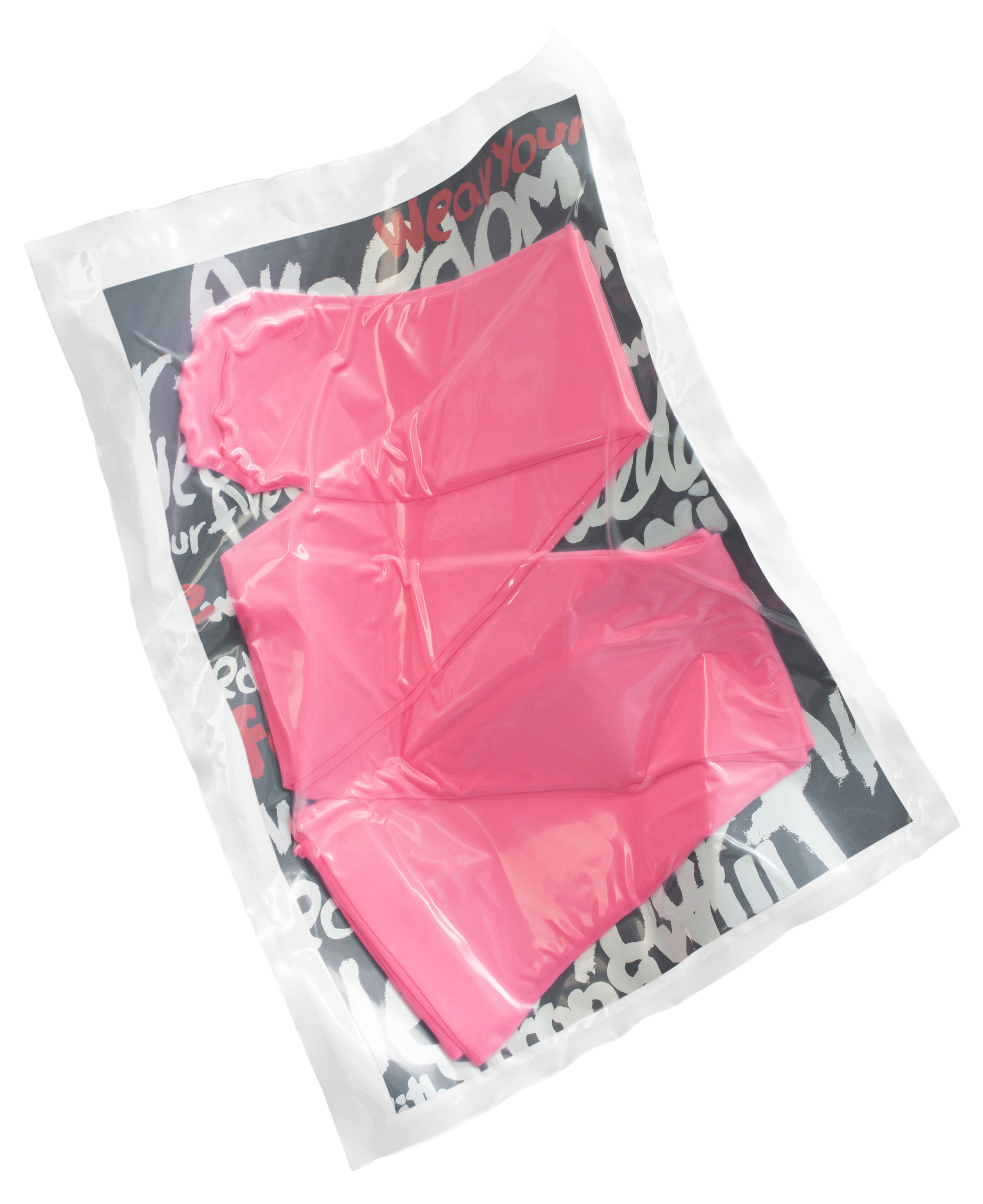 Comme des Garcons Pink Nylon Tights