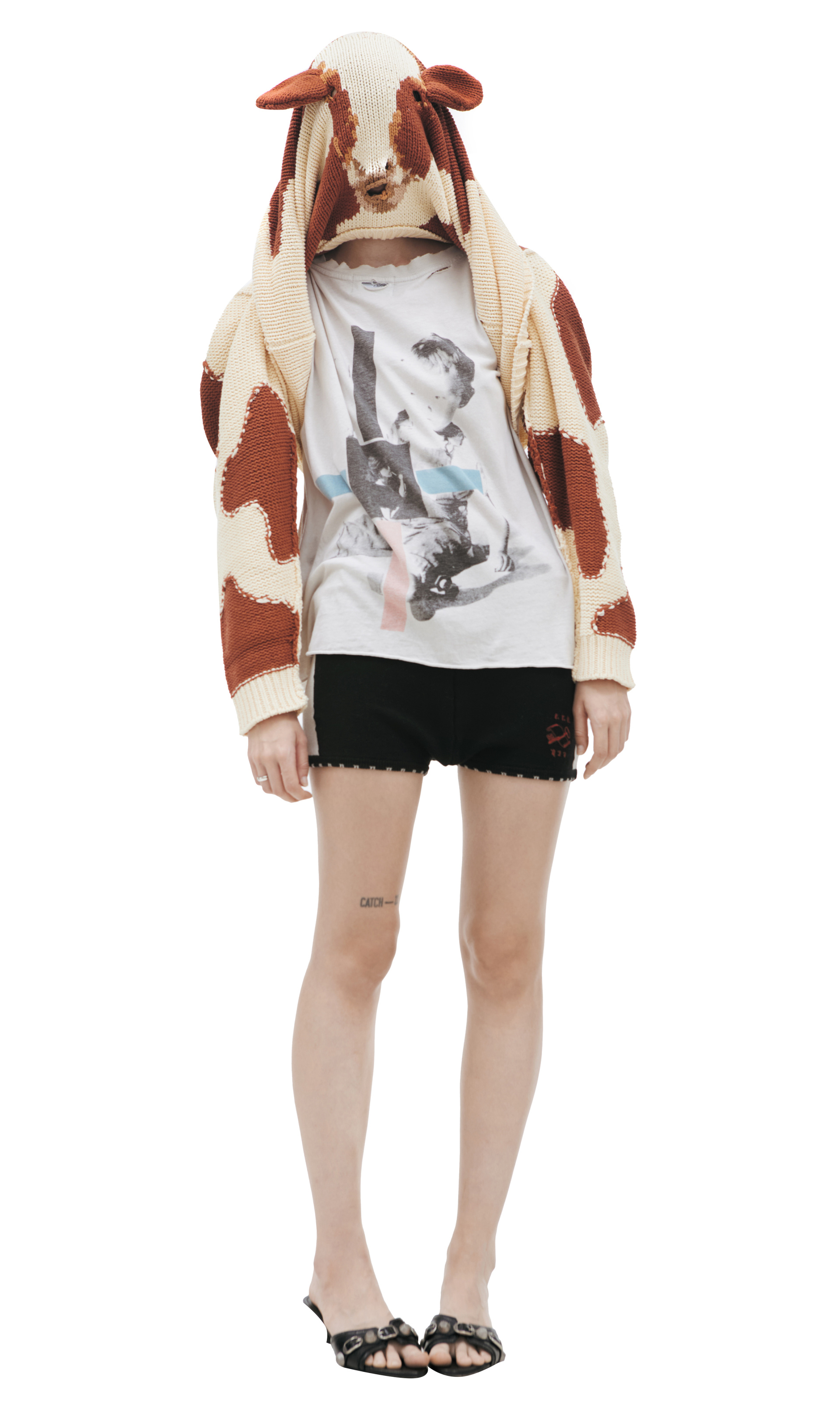 Doublet Knitted cotton sweater