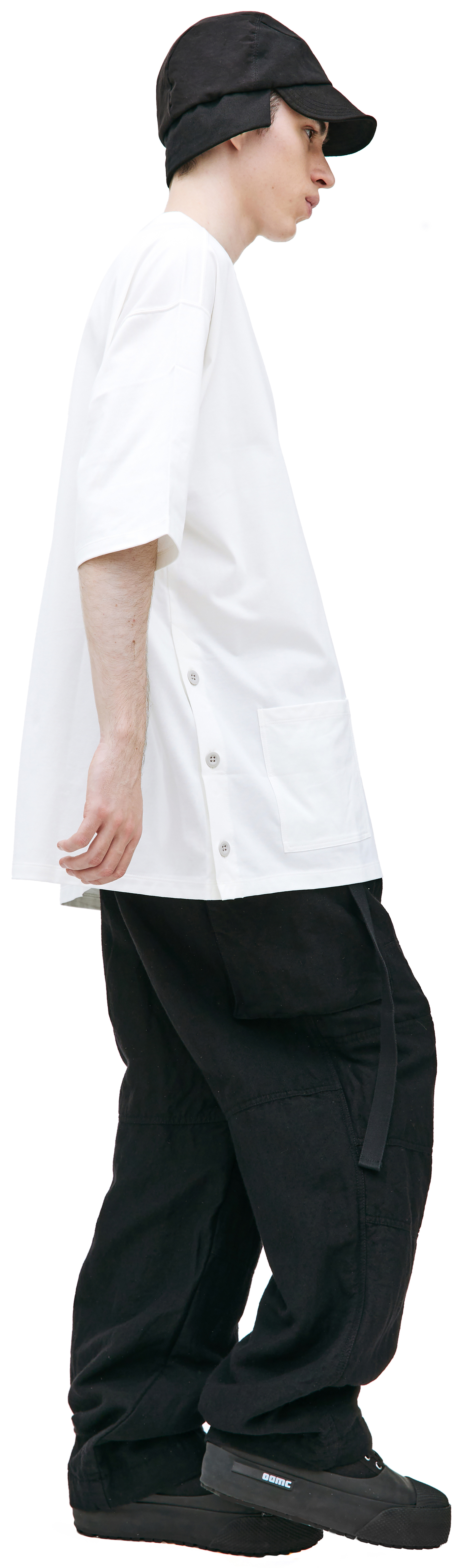 The Viridi-Anne Oversized t-shirt with pockets