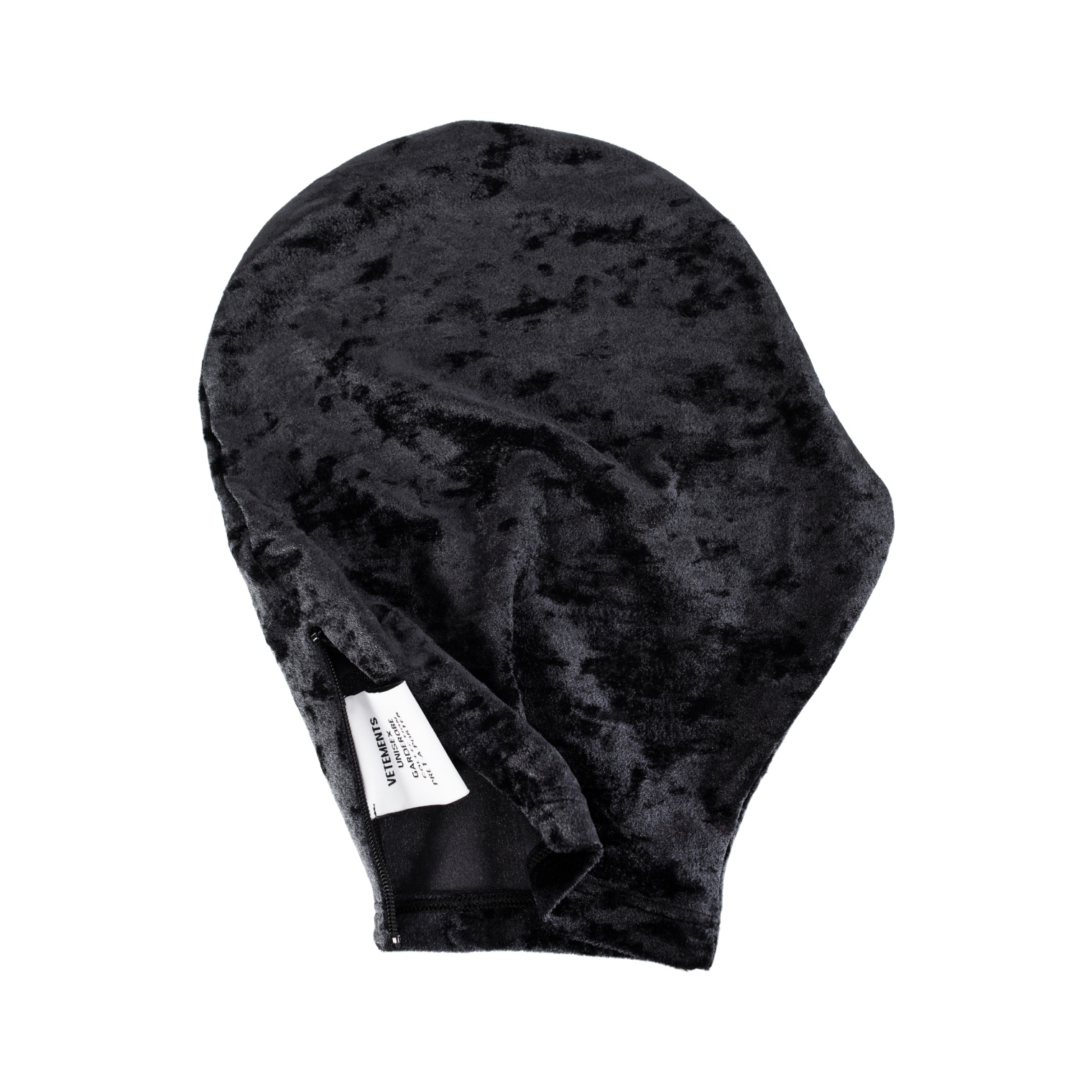 VETEMENTS Velvet styling mask