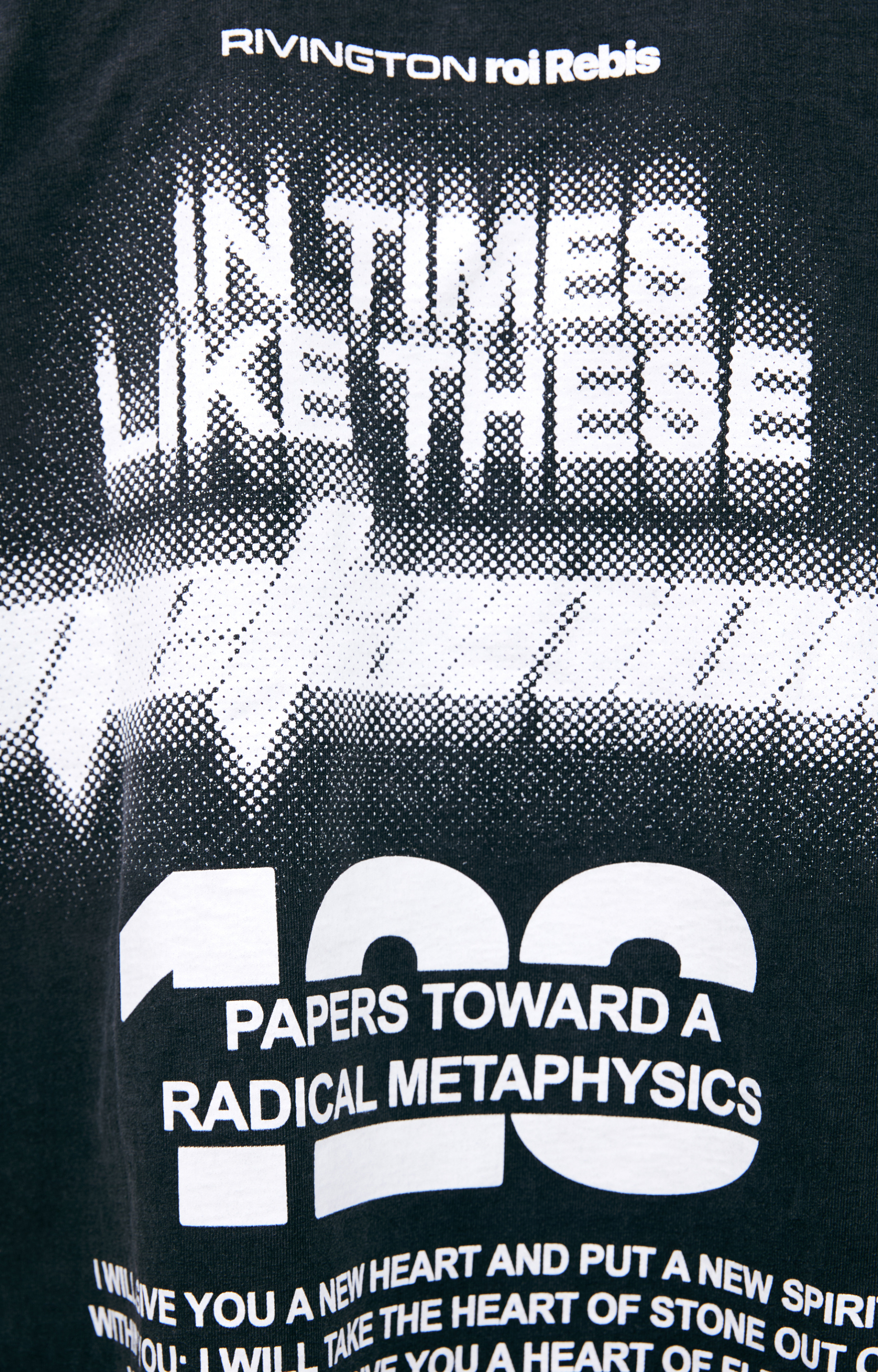 RRR123 Dark Grey print t-shirt