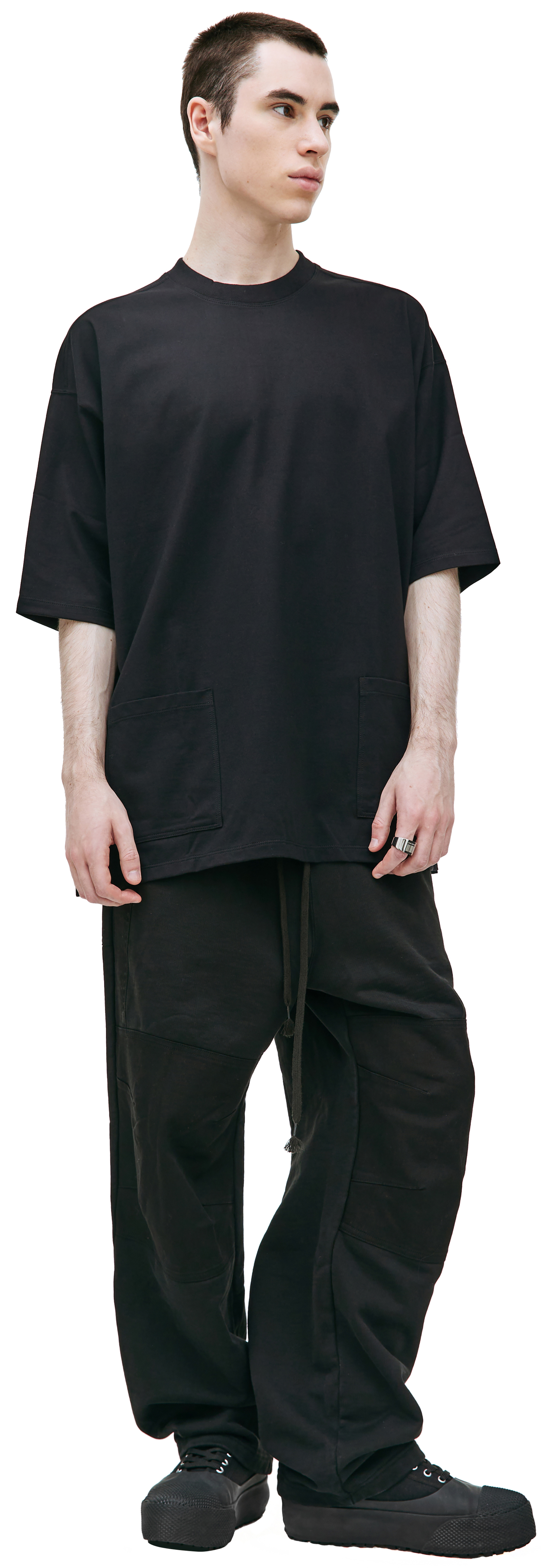 The Viridi-Anne Oversized t-shirt with pockets