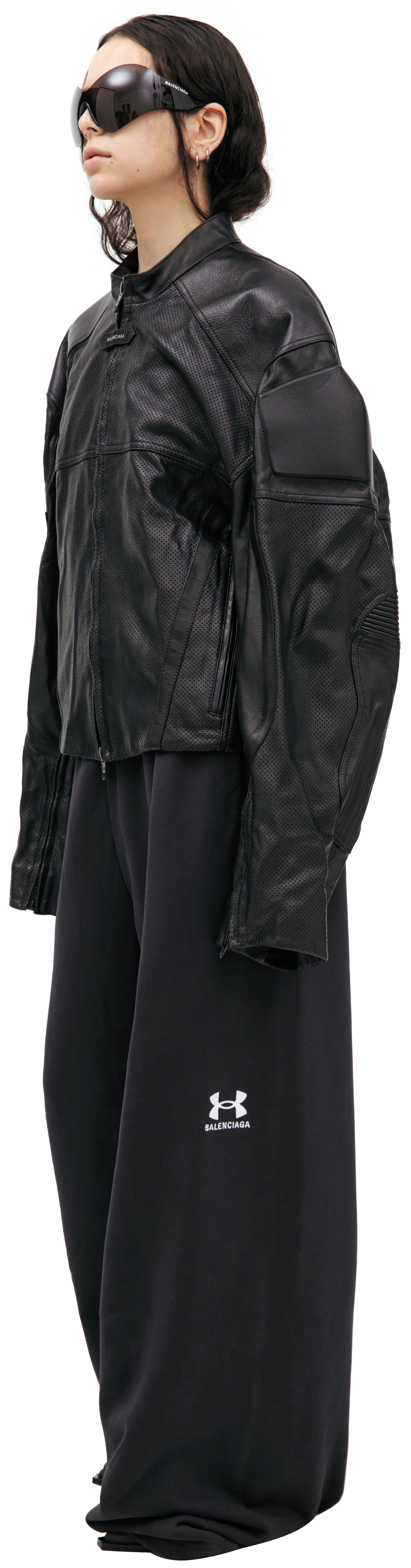 Balenciaga Black leather jacket