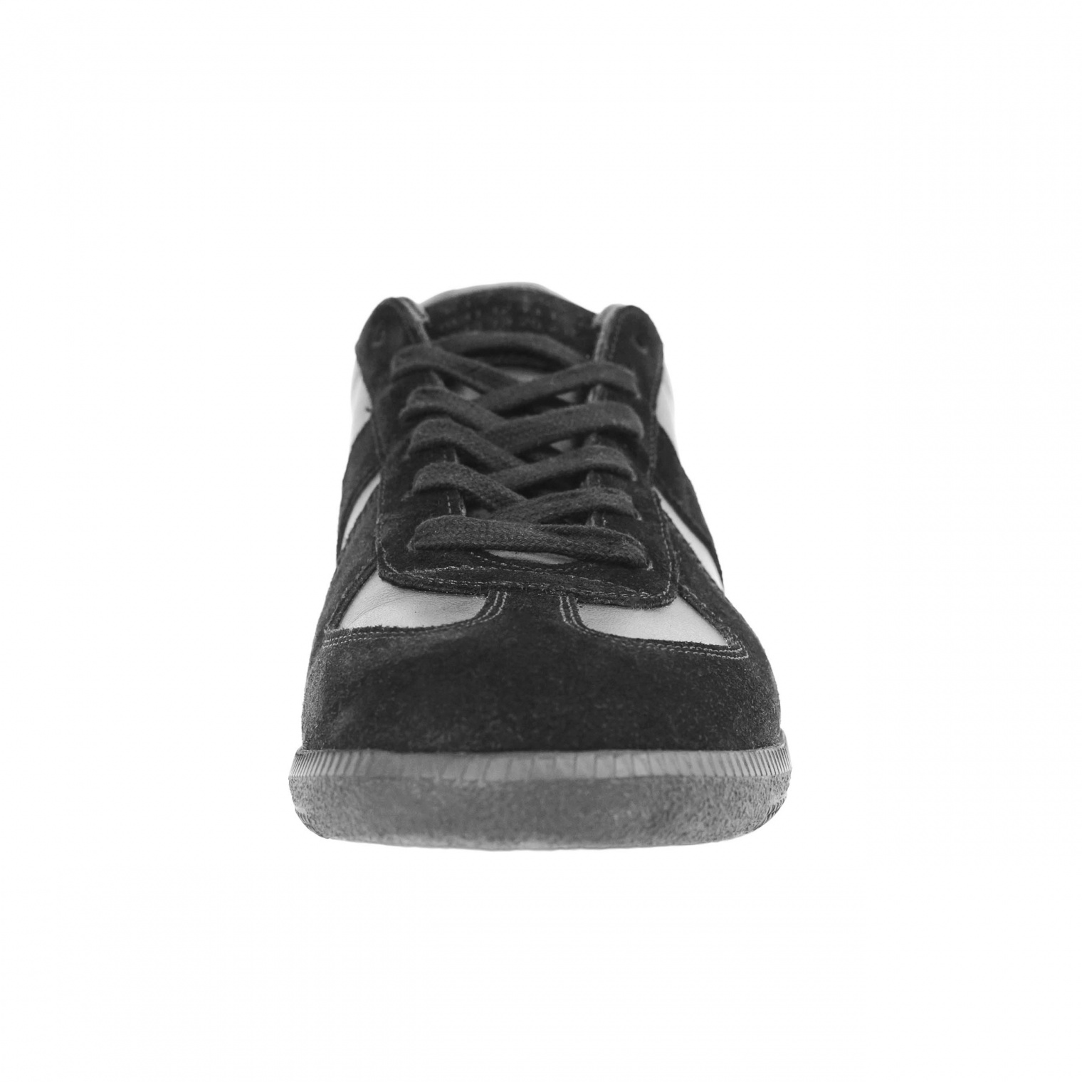 Maison Margiela Black Leather Replica Sneakers