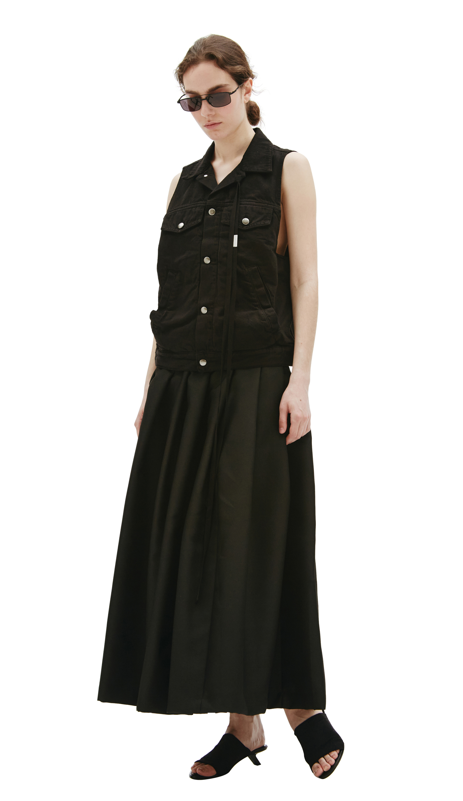 Ann Demeulemeester Juliette denim vest