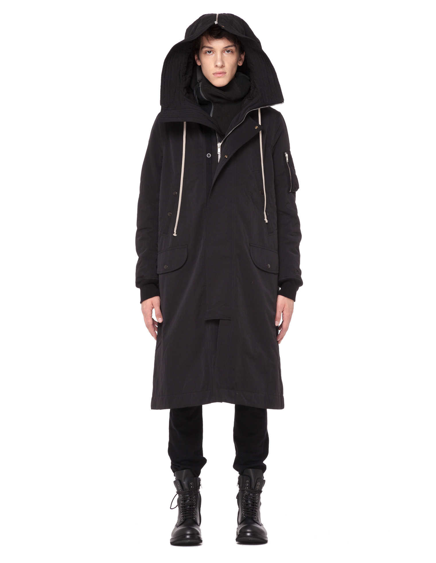DRKSHDW by Rick Owens Парка из хлопка и нейлона