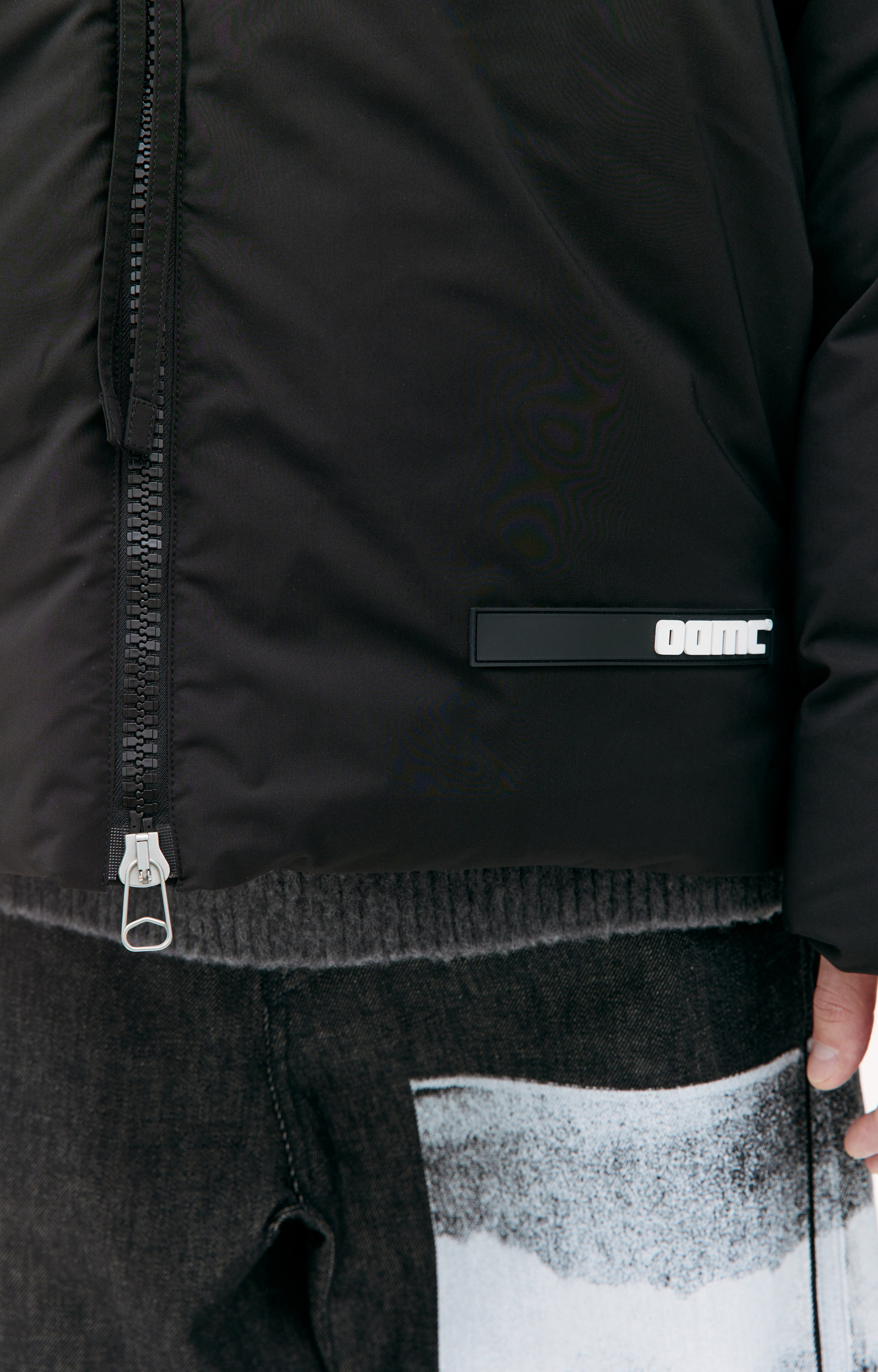 OAMC Black Lithium down jacket