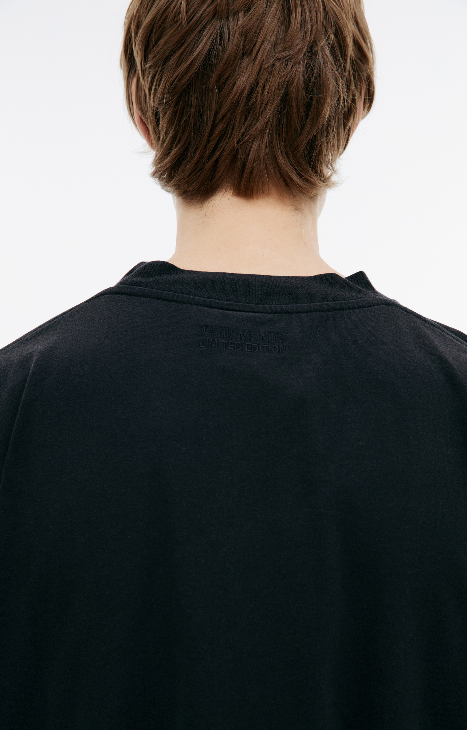 VETEMENTS Oversize logo t-shirt