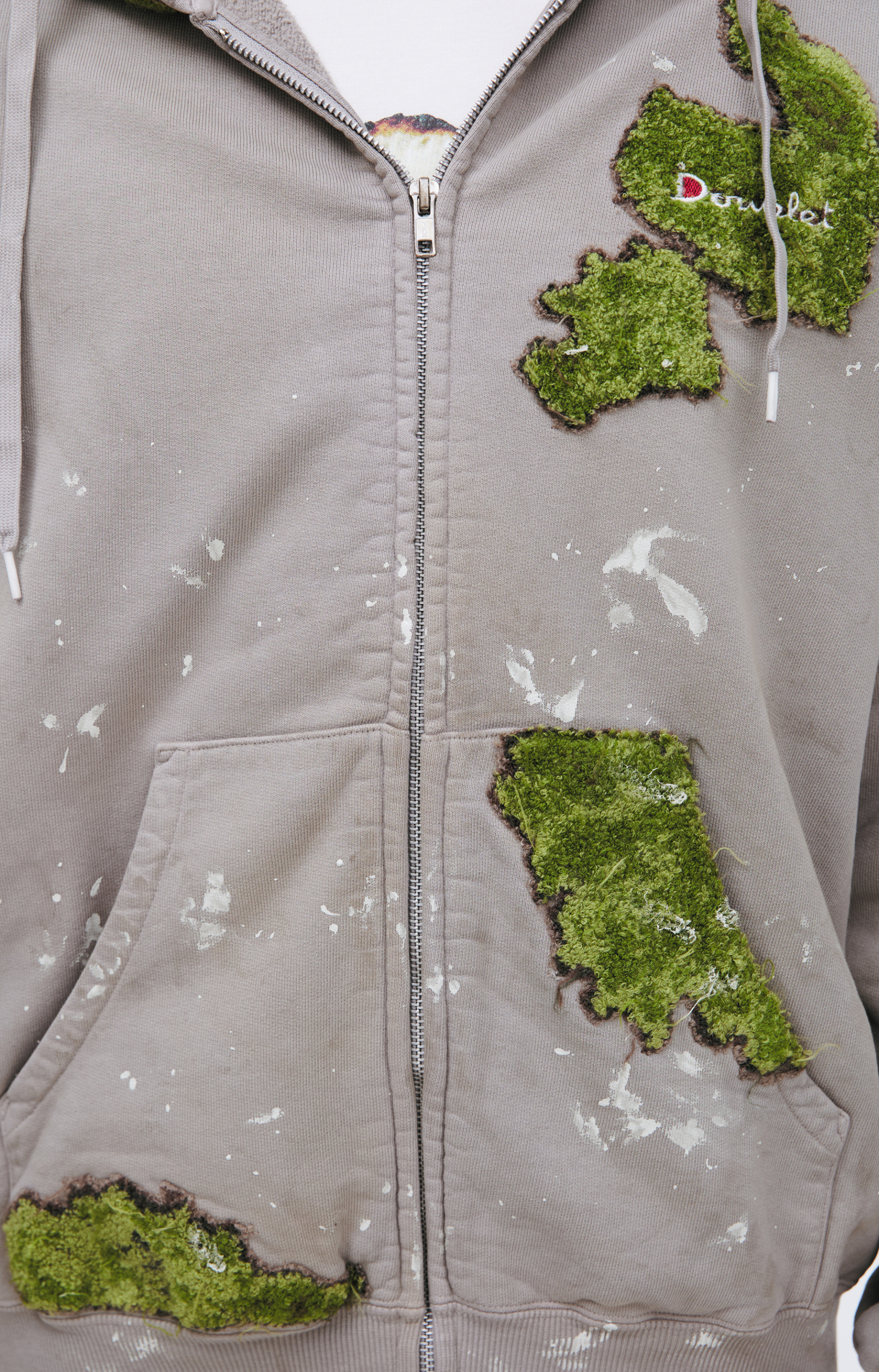 Doublet MOSS-GROWN EMBROIDERY Hoodie