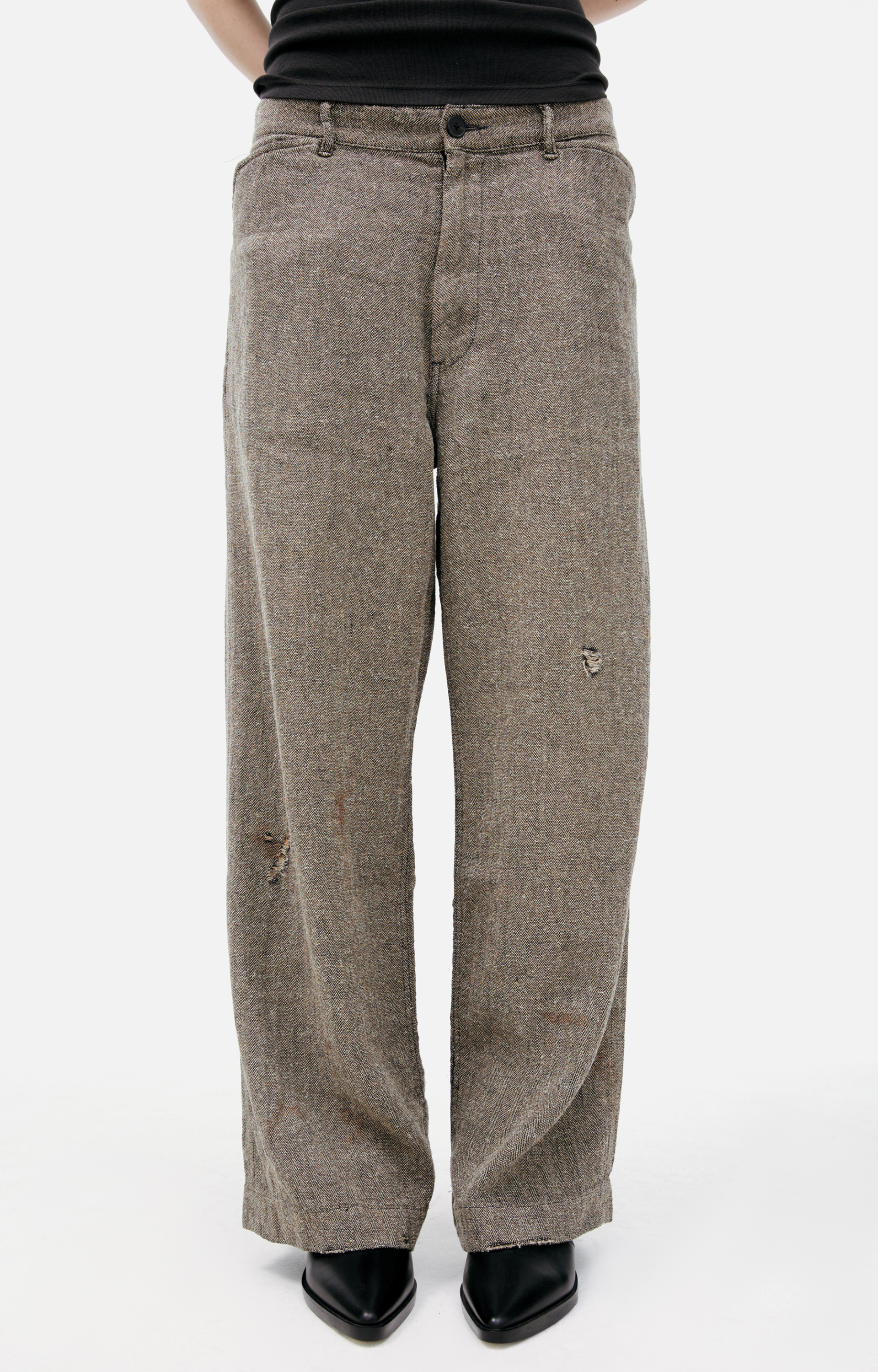 Enfants Riches Déprimés Linen & Silk Trousers