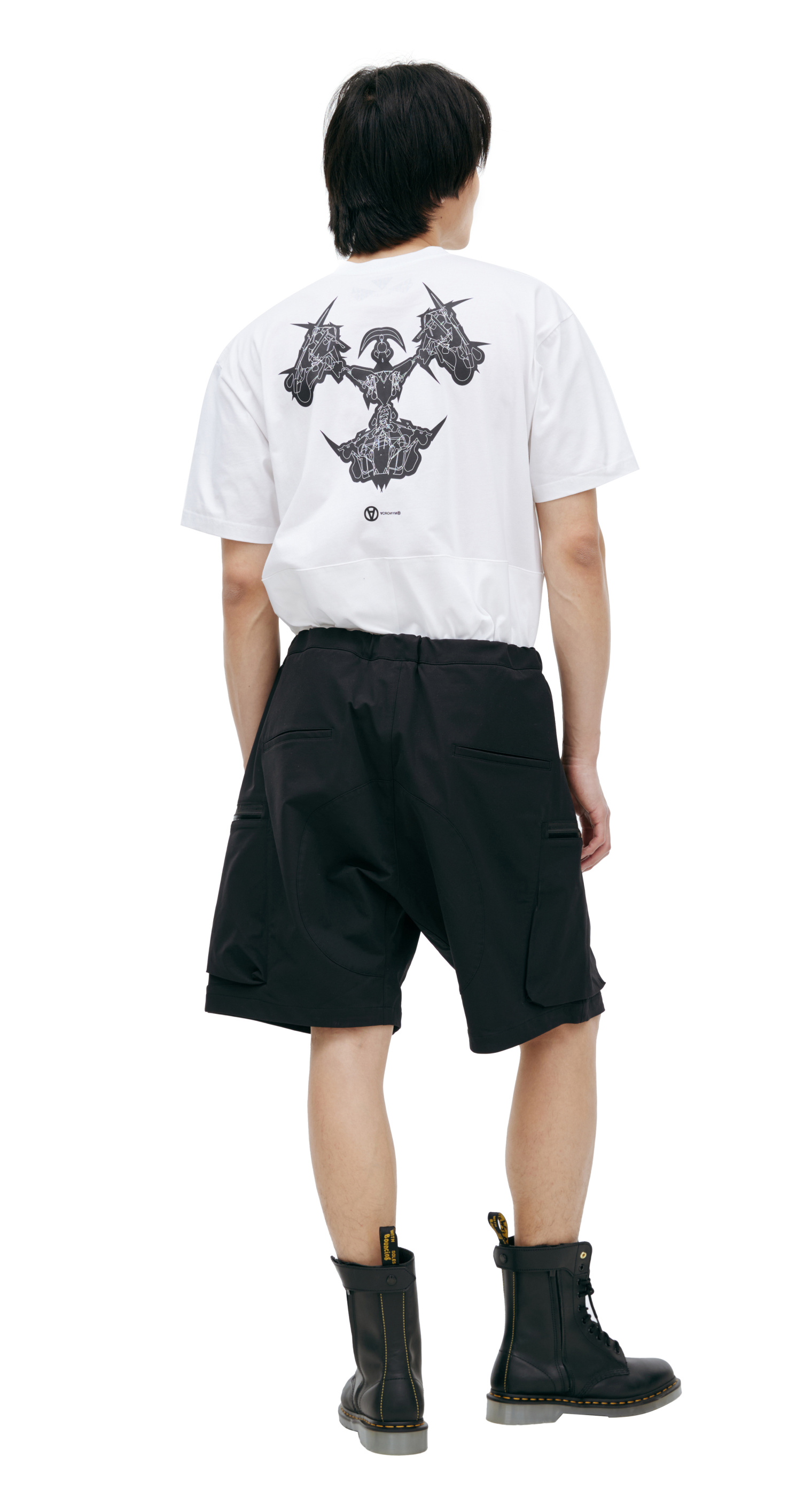 Acronym Cargo shorts with belt