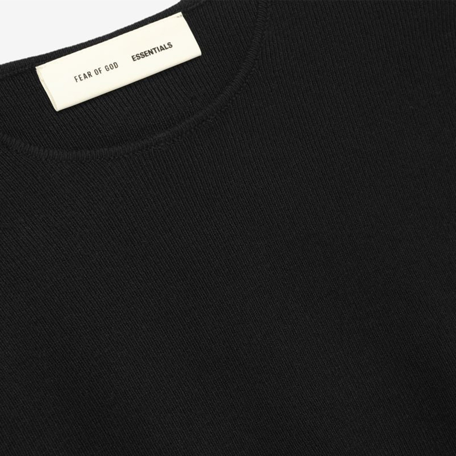 Fear of God Essentials Womens Rib Long Sleeve Dress