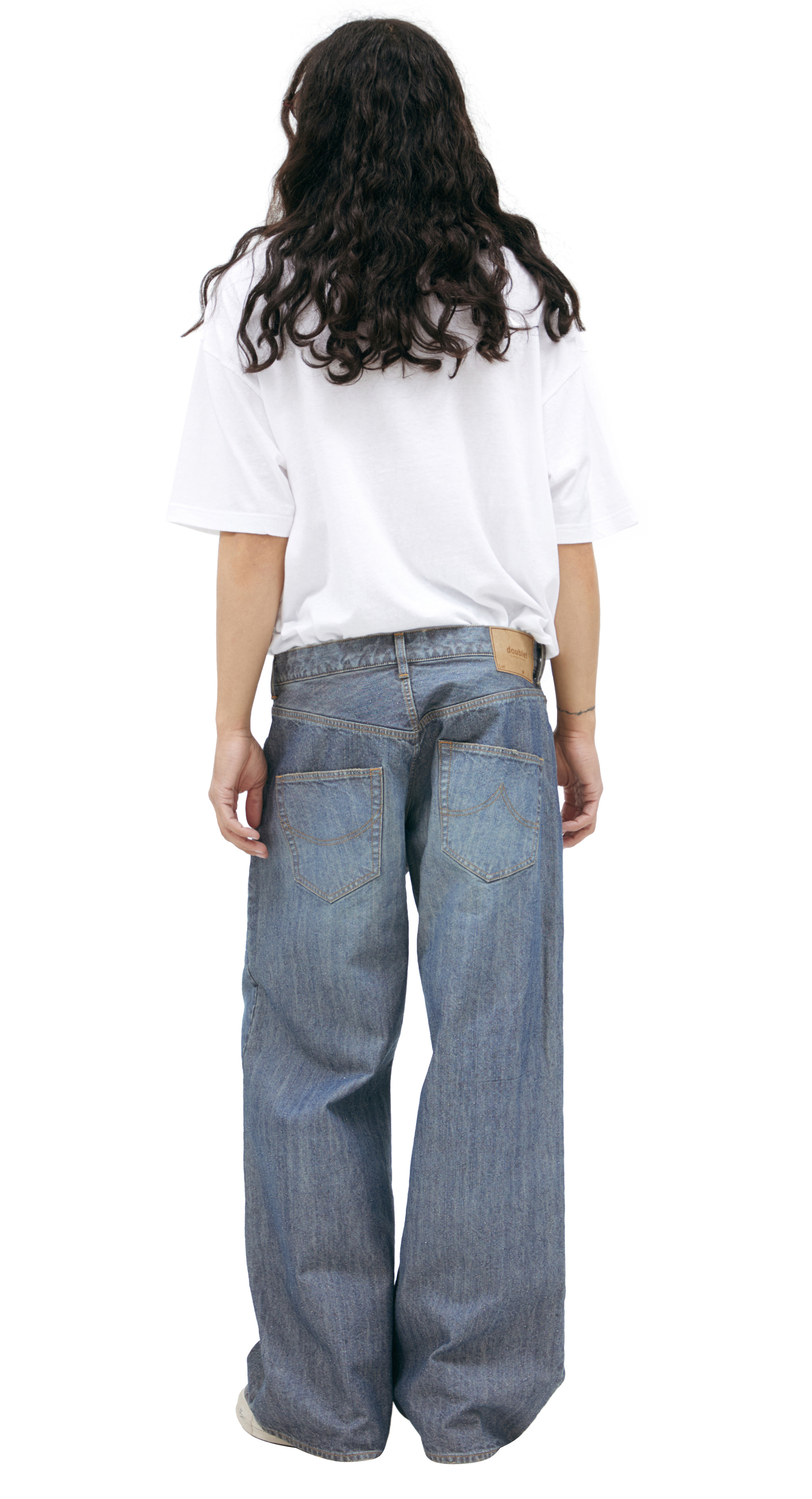 Doublet Wide cotton jeans