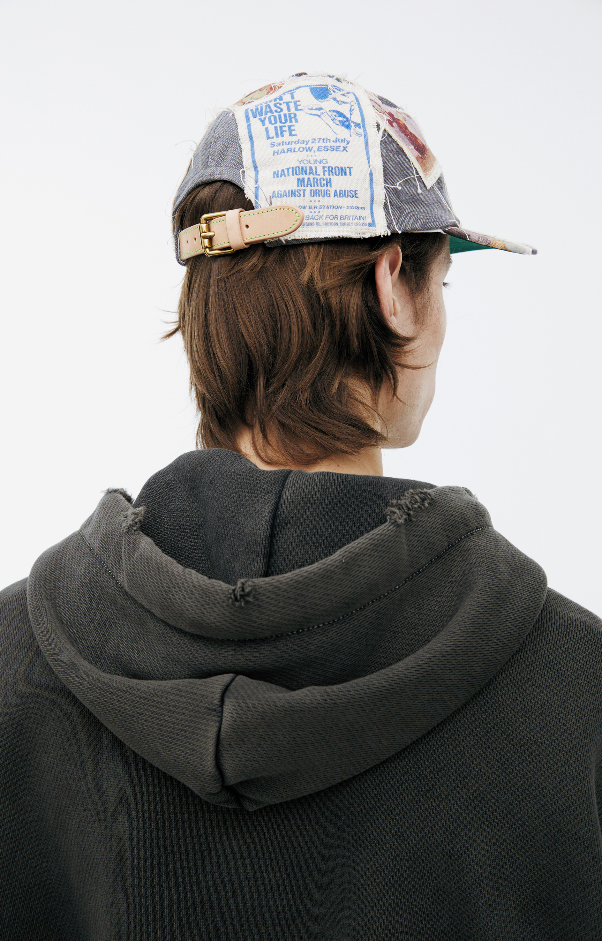 BETTER WITH AGE Grey cap with patches