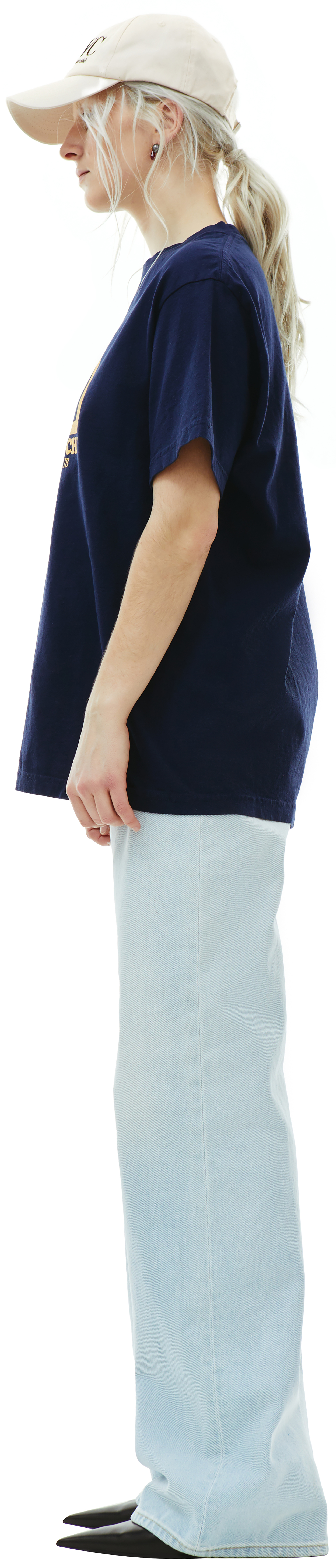 SPORTY & RICH Cotton Fun Track t-shirt