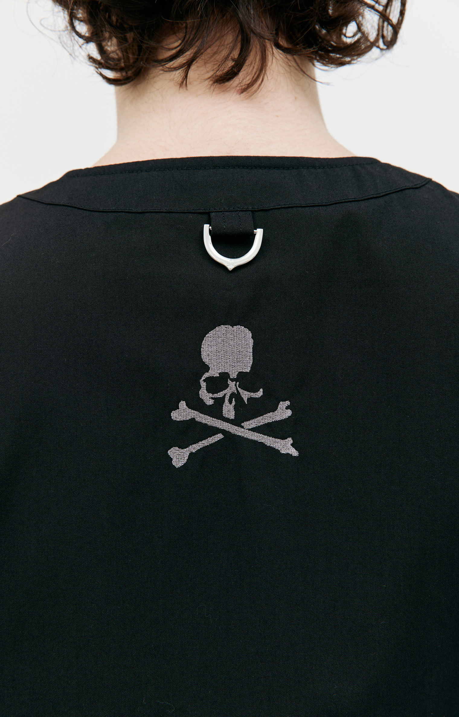Mastermind WORLD Black multi-pocket vest