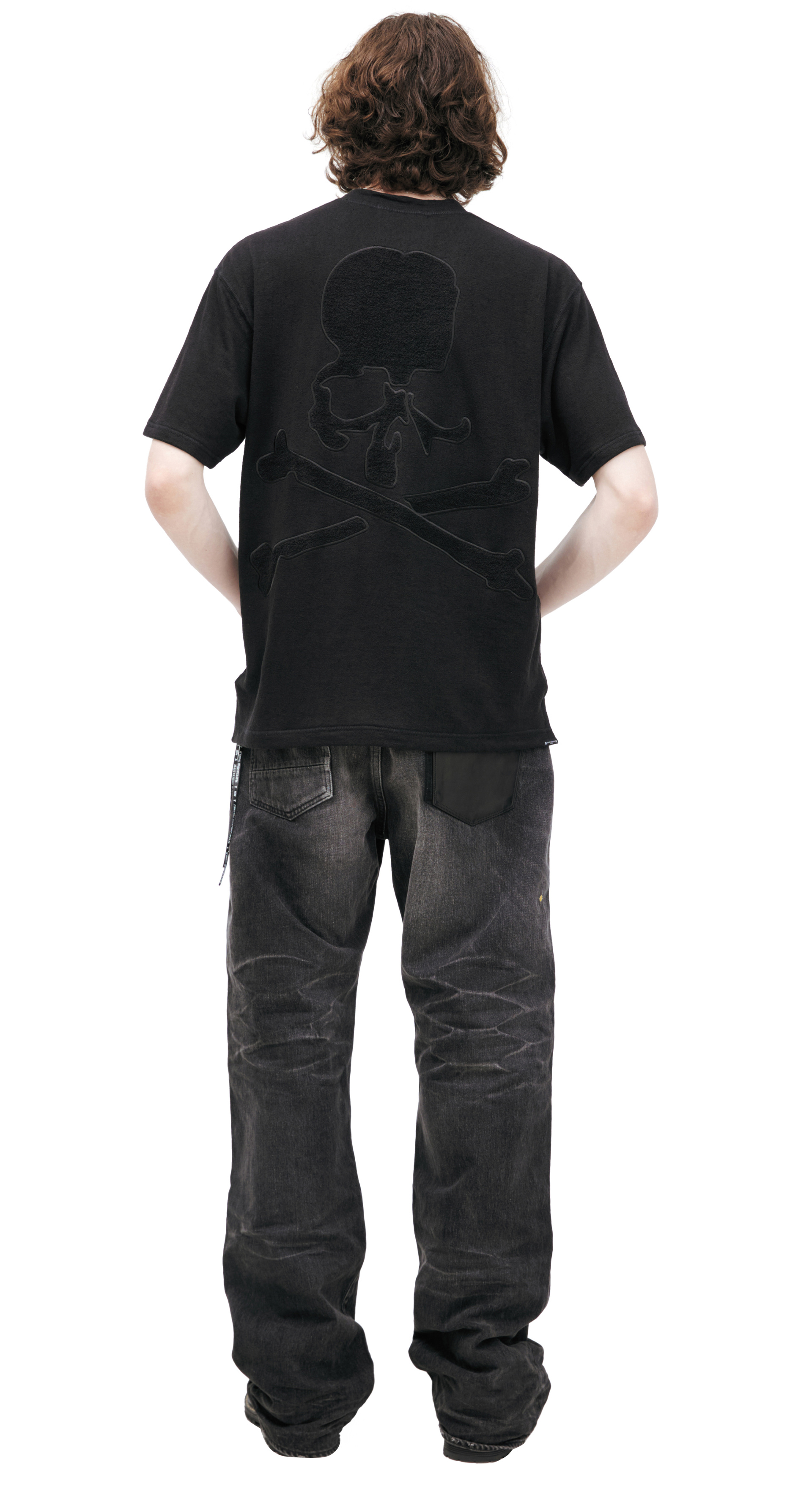 Mastermind WORLD Black T-shirt with logo