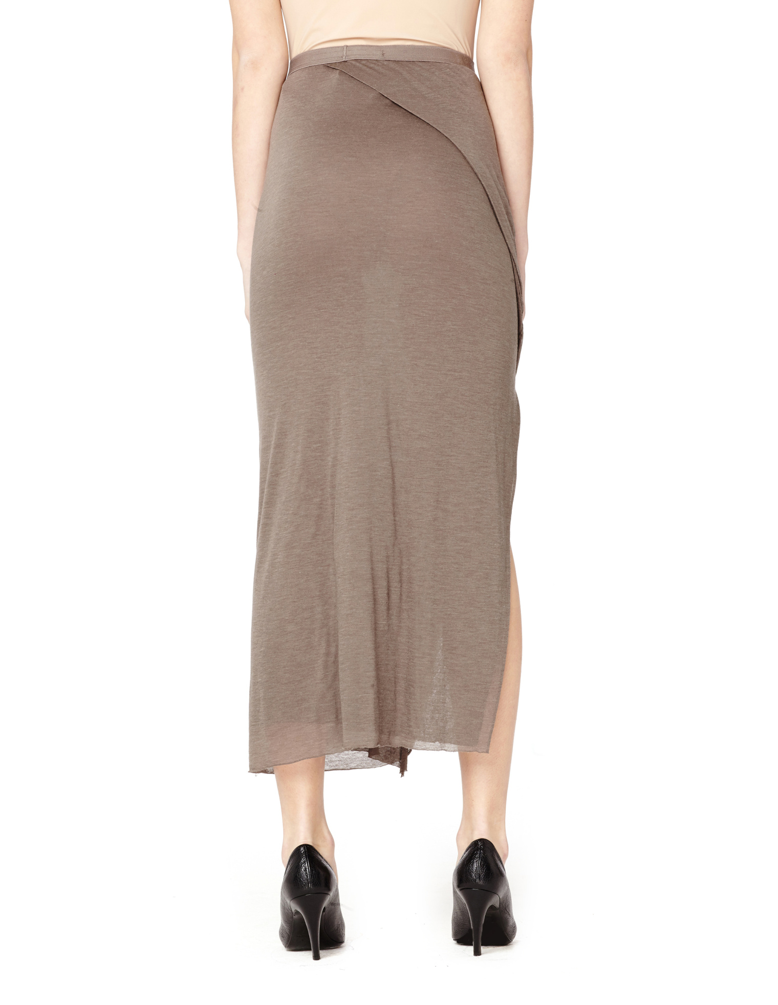 Rick Owens Lilies Юбка с драпировкой