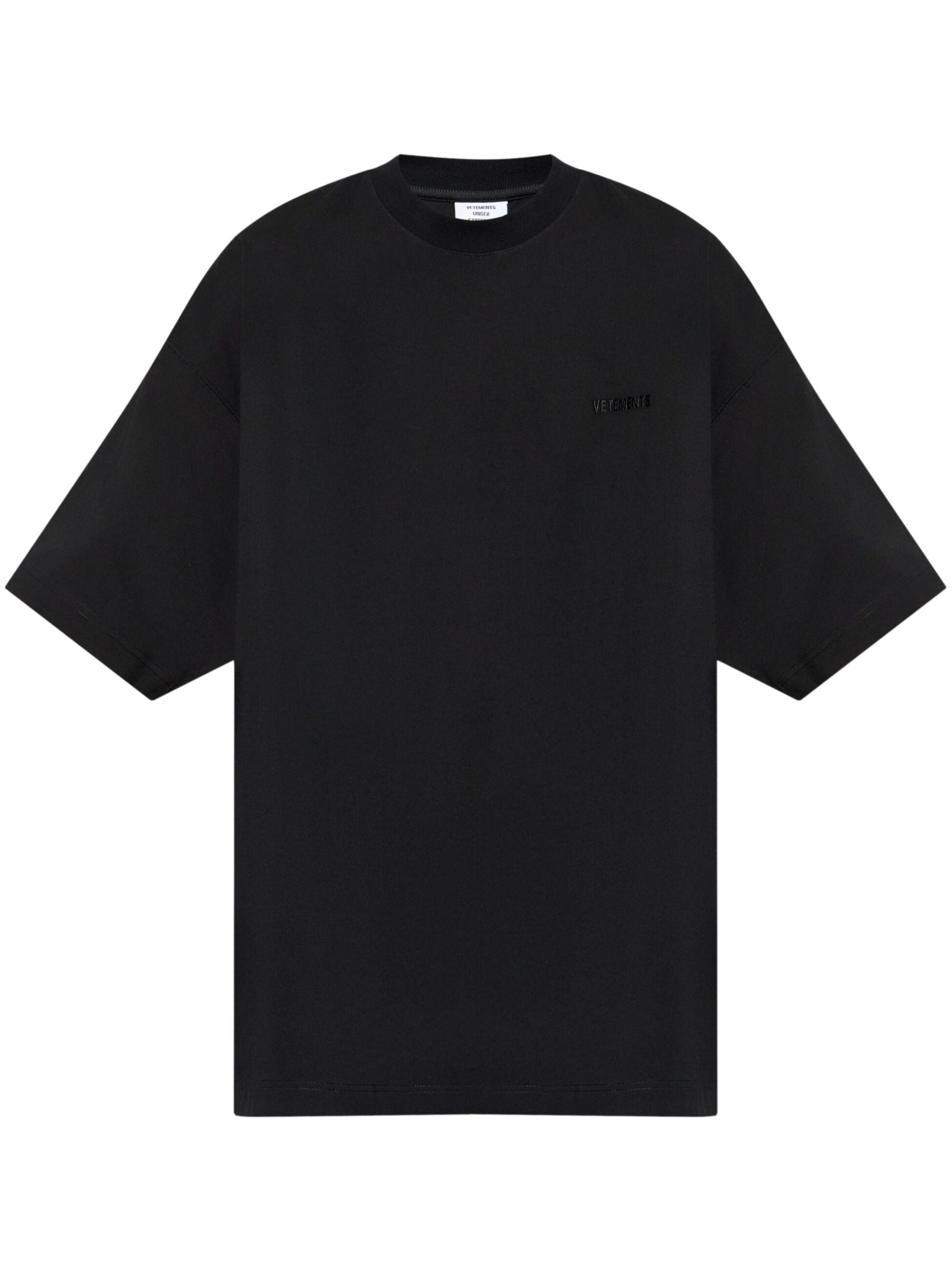 VETEMENTS Embroidered Logo Oversized T-shirt