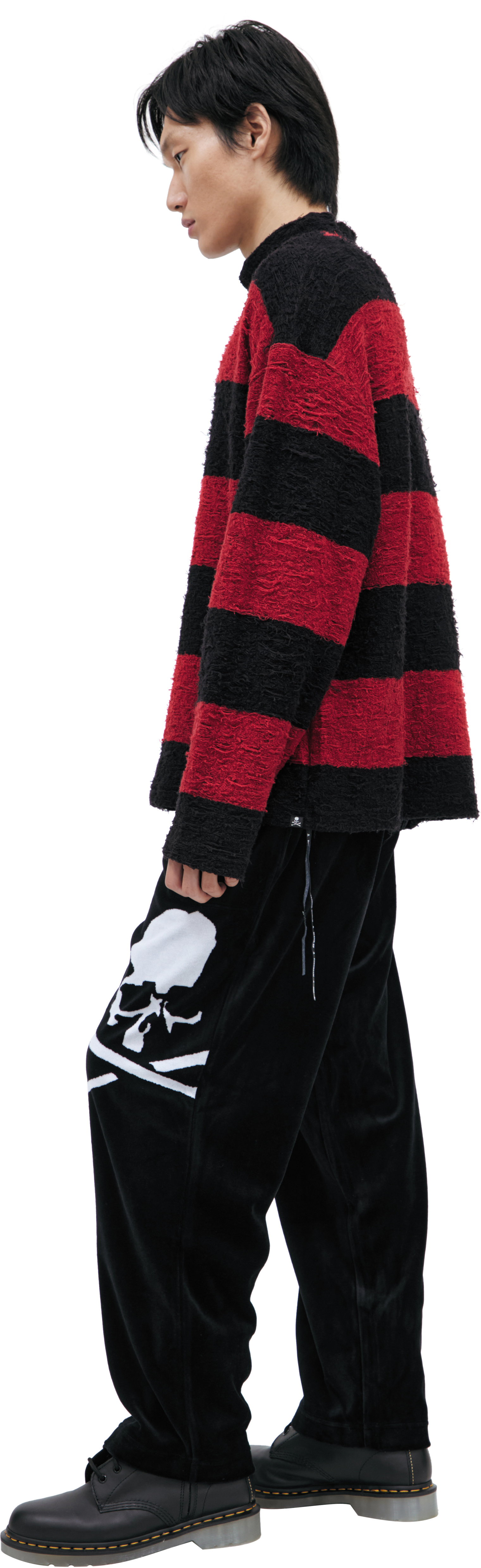 Mastermind WORLD Knitted striped sweater