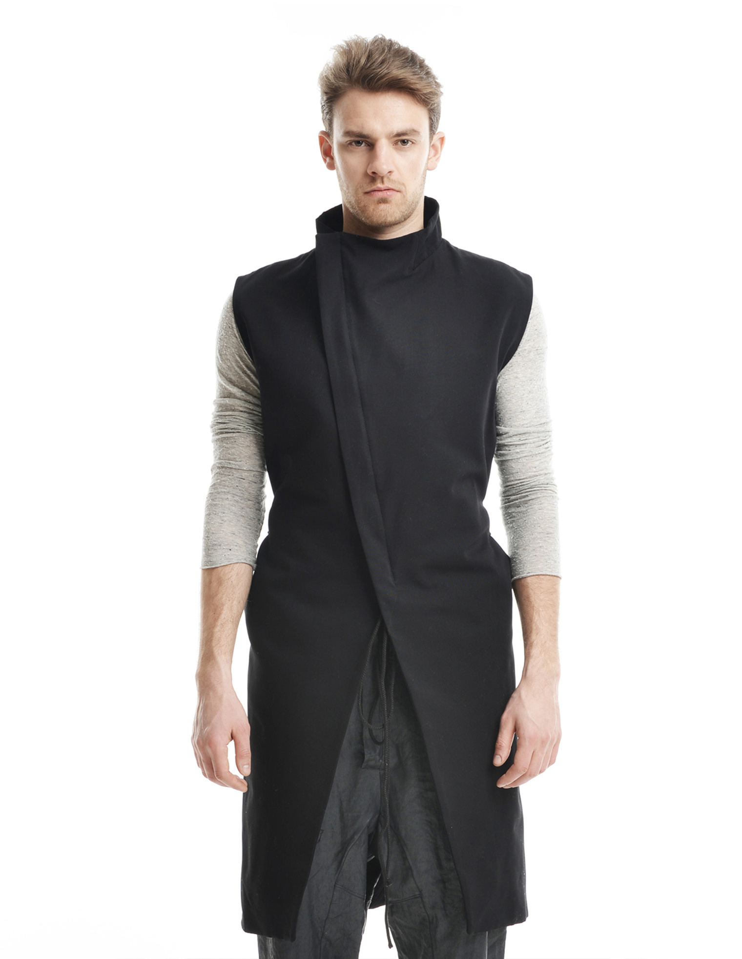 Gareth Pugh Long belted vest