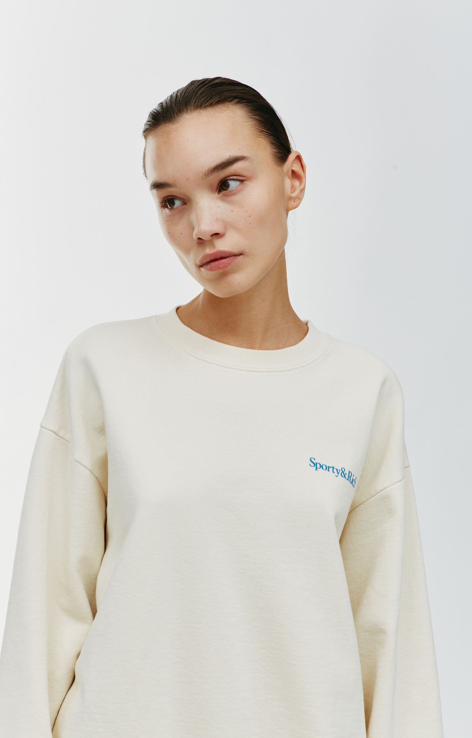 SPORTY & RICH New Health Sweatshirt
