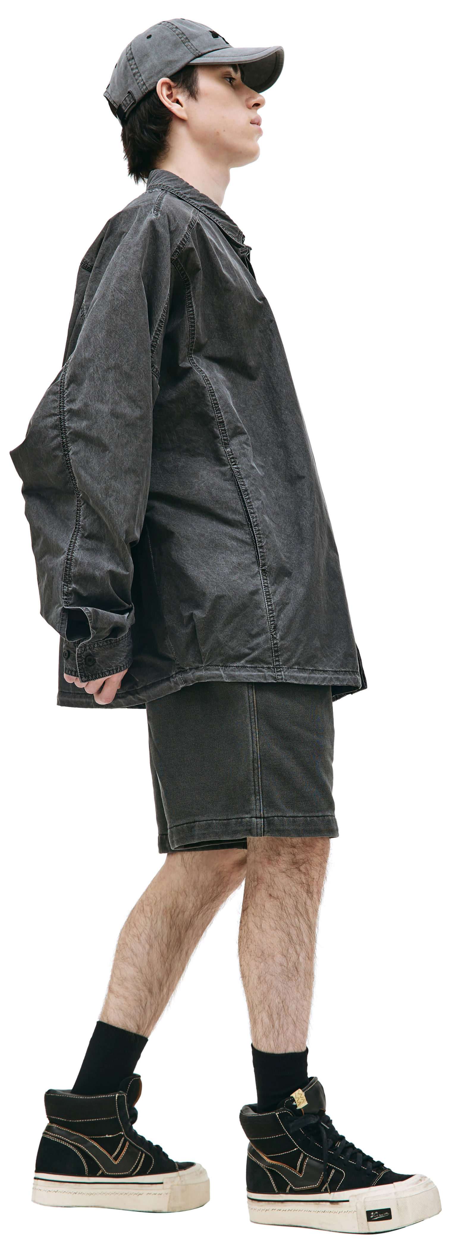Juun.J Fading embroidered shirt