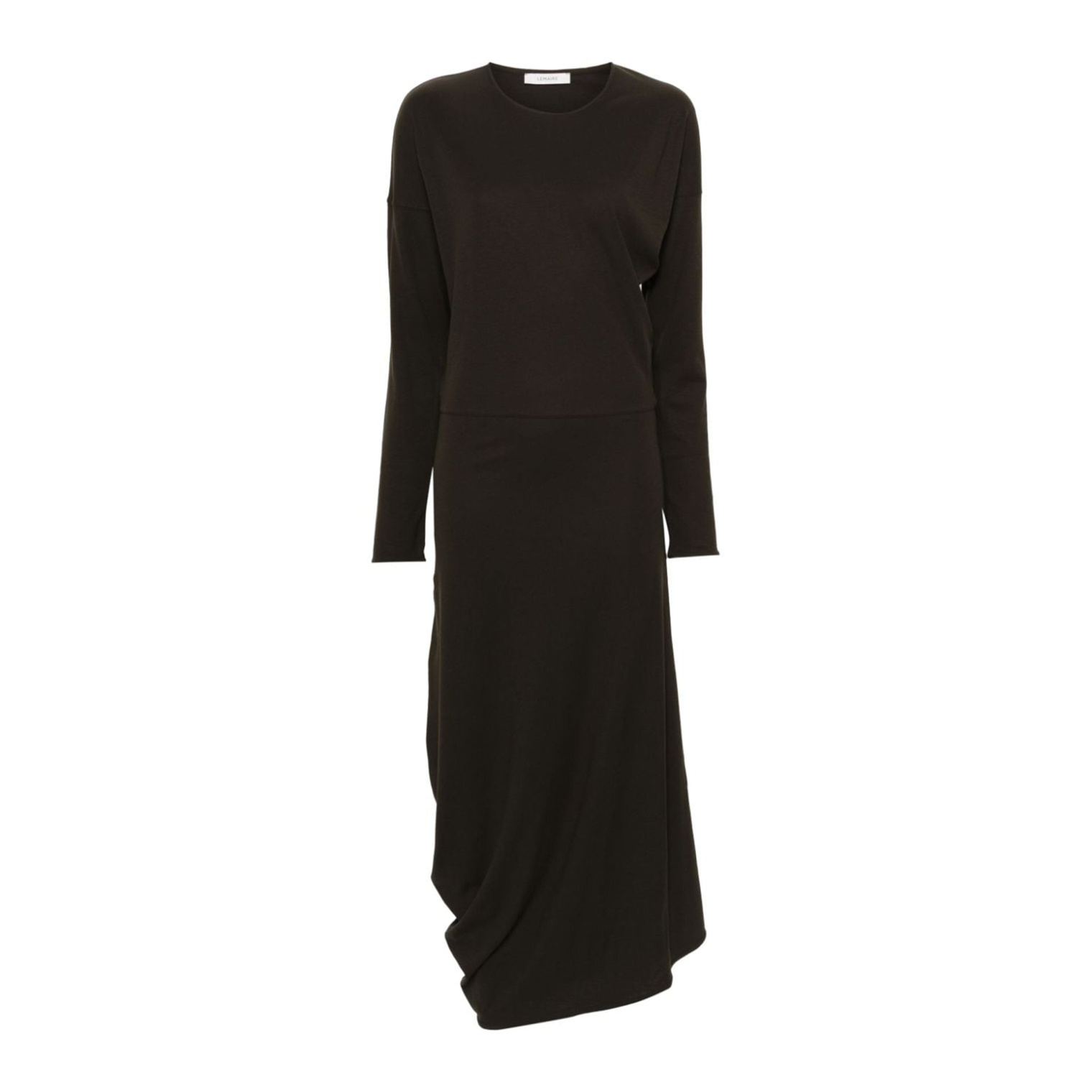 Lemaire Long Sleeve Twisted Dress