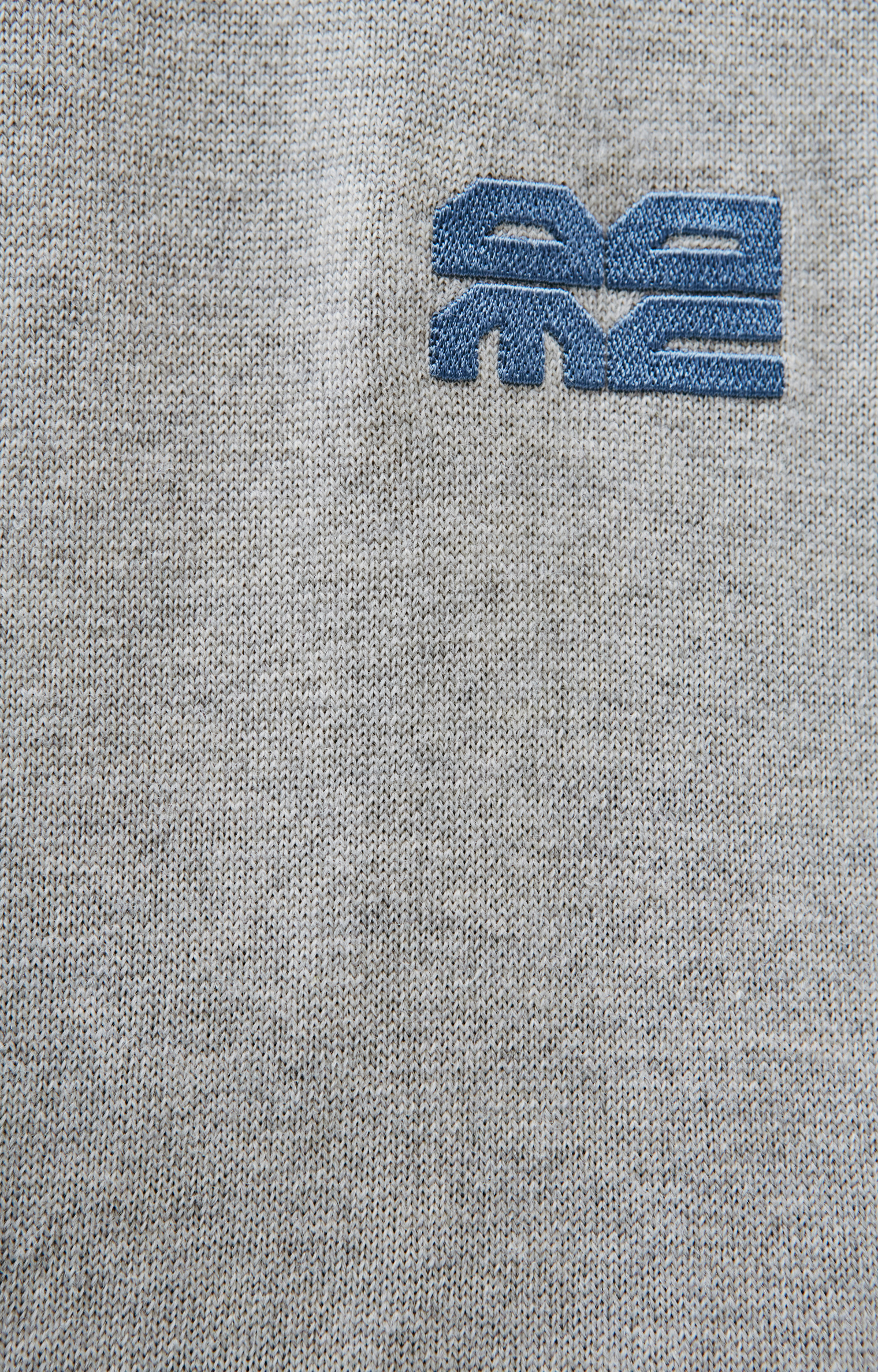 OAMC Серая водолазка из шерсти с логотипом
