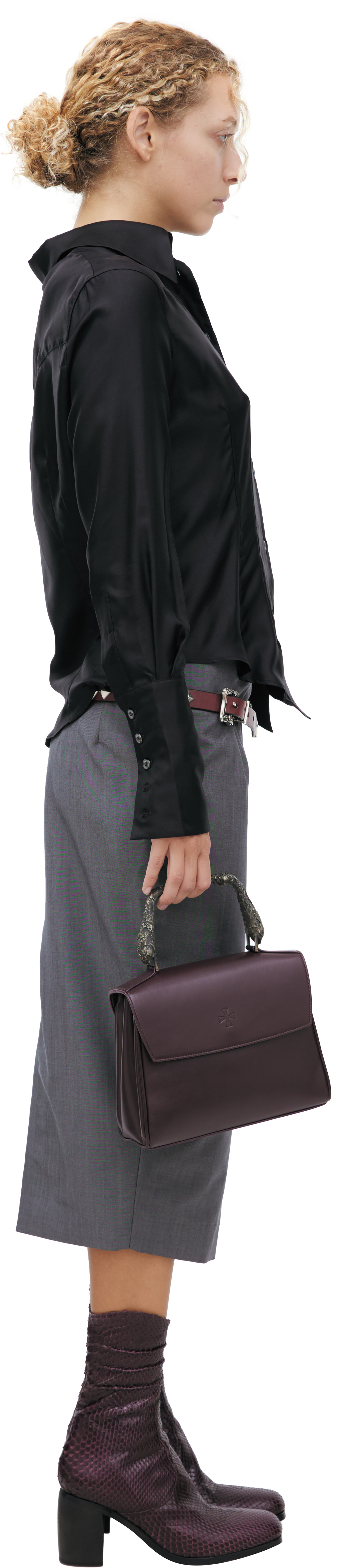 Enfants Riches Déprimés Blouse with a stand-up collar