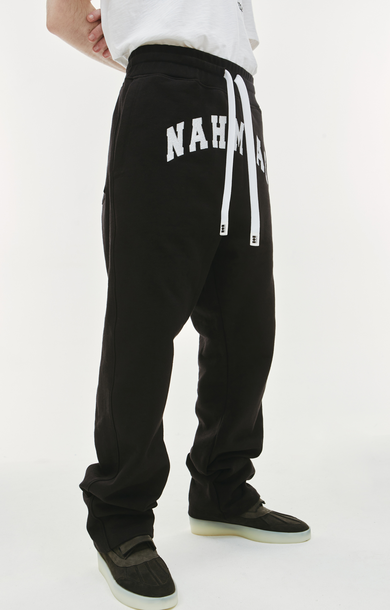 Nahmias Logo cotton sweatpants