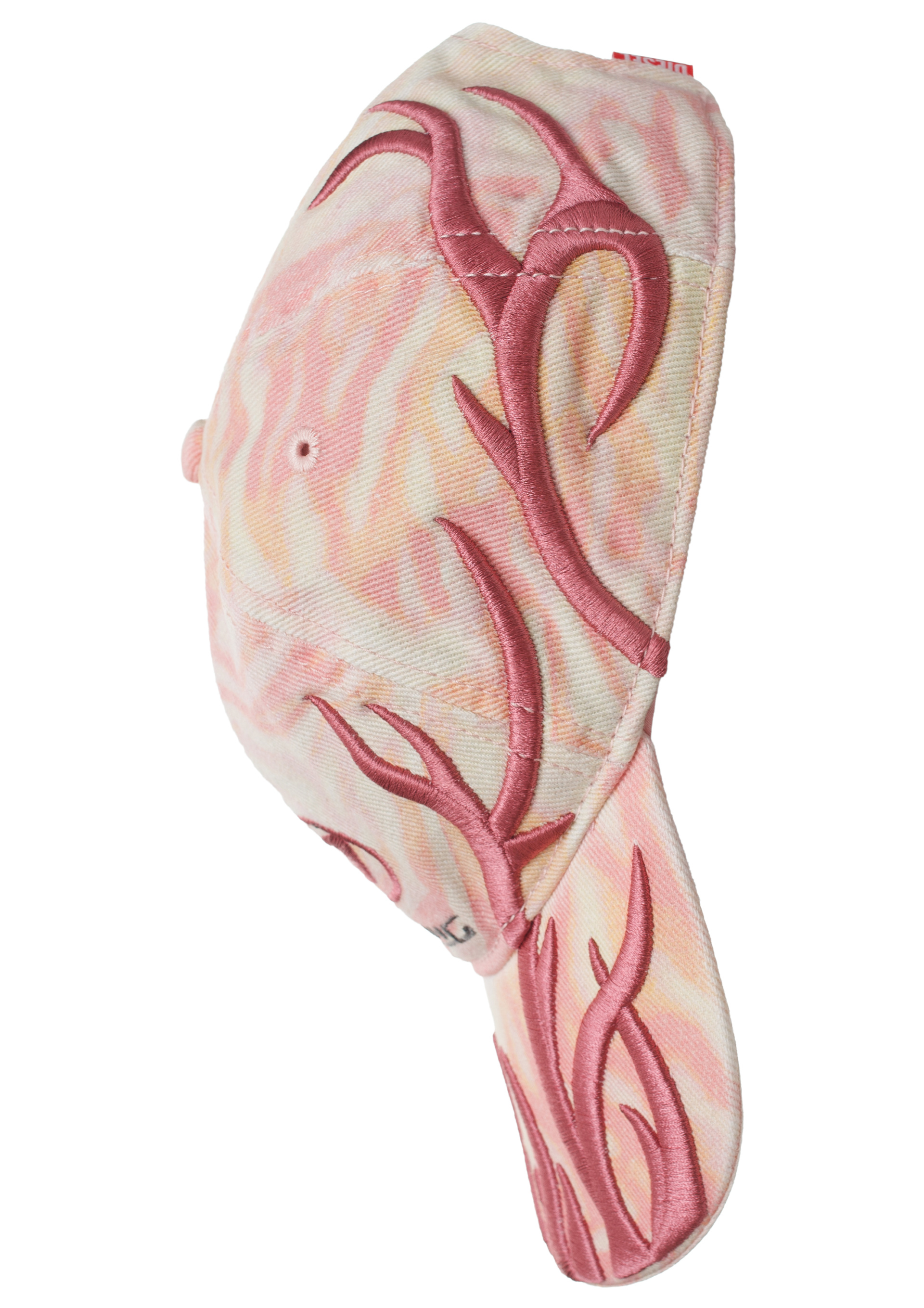 Diesel Embroidered tie-dye cap