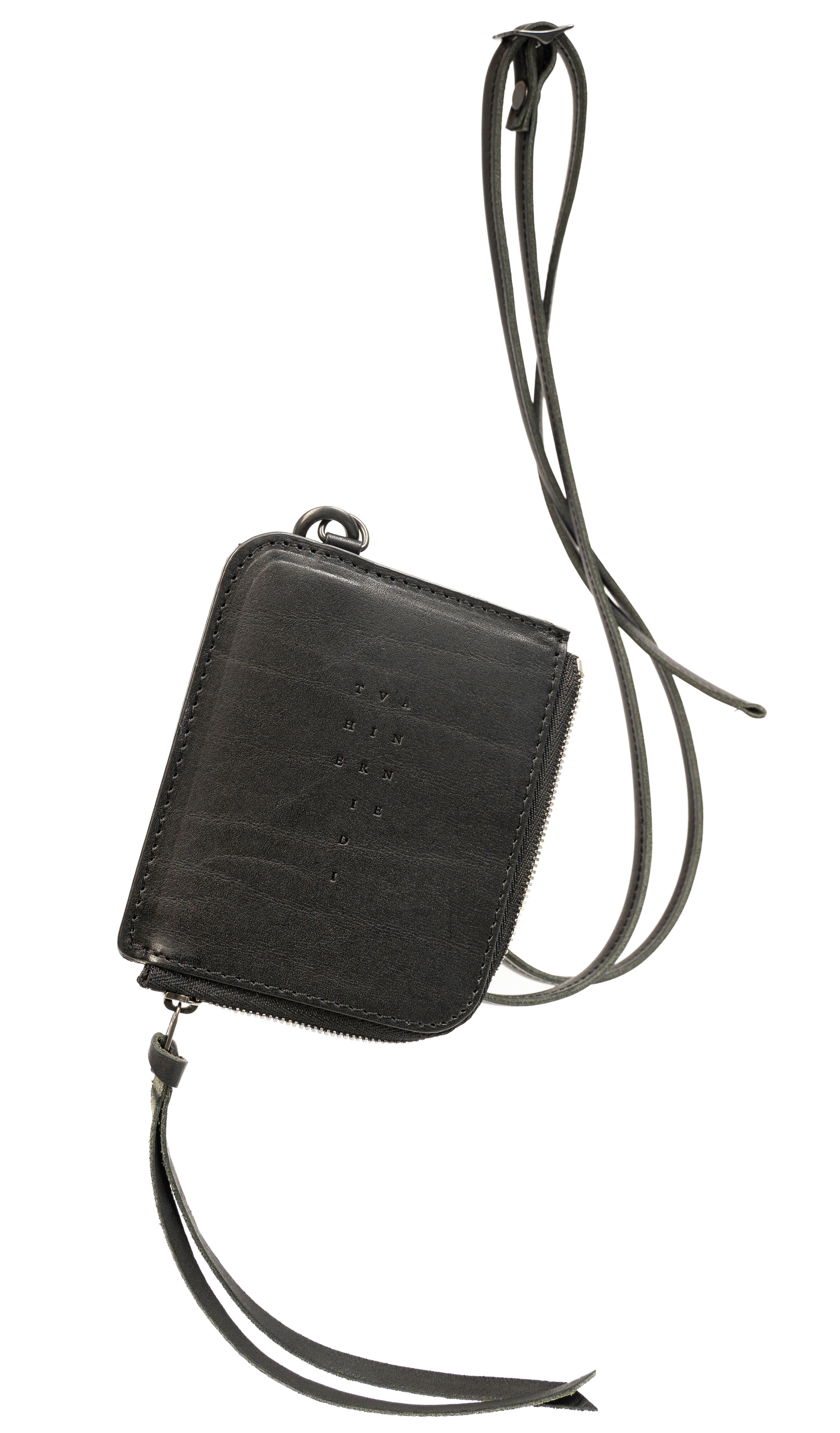 The Viridi-Anne Leather neck coin purse