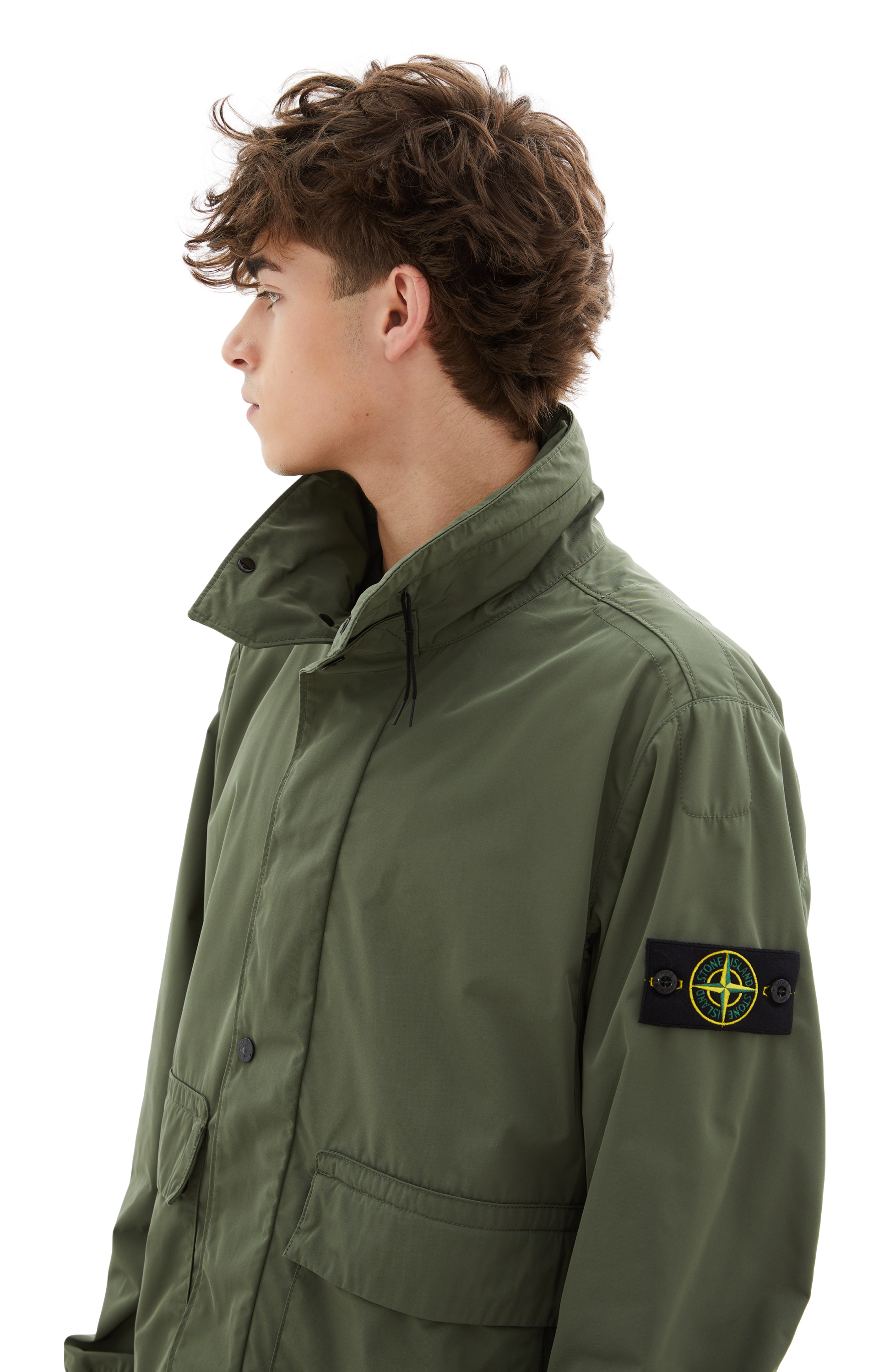 Stone Island Jacket with hidden hood