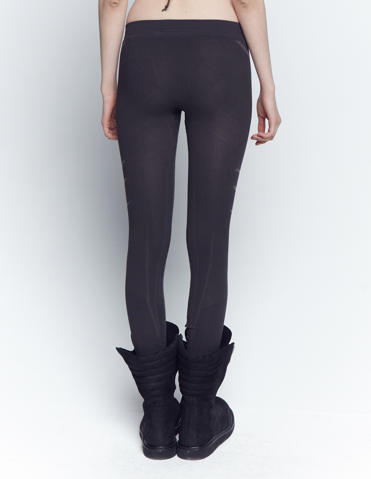 Rick Owens Lilies Ribbed leggings