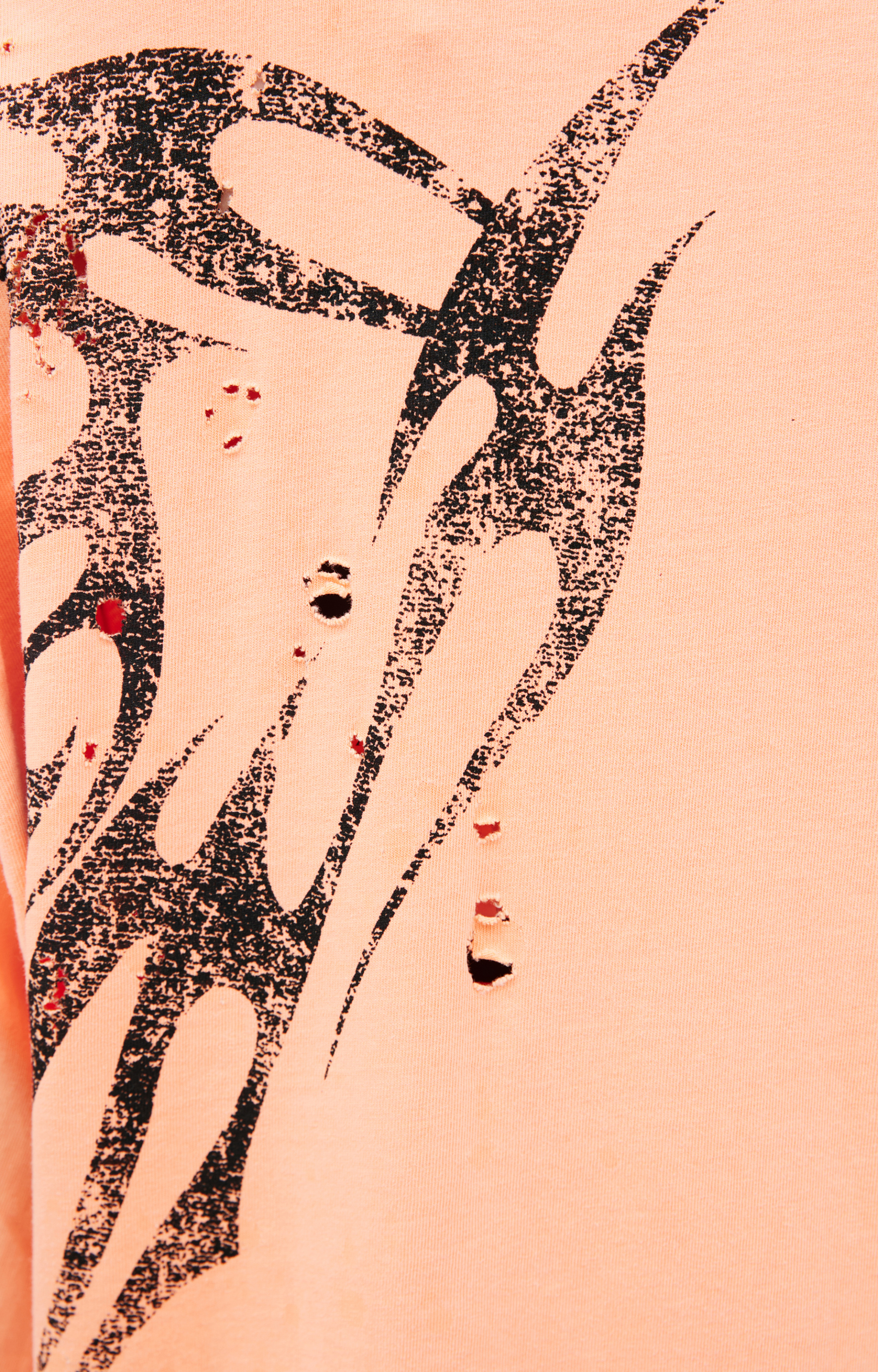 Hellstar Longsleeve shirt with a ripped look