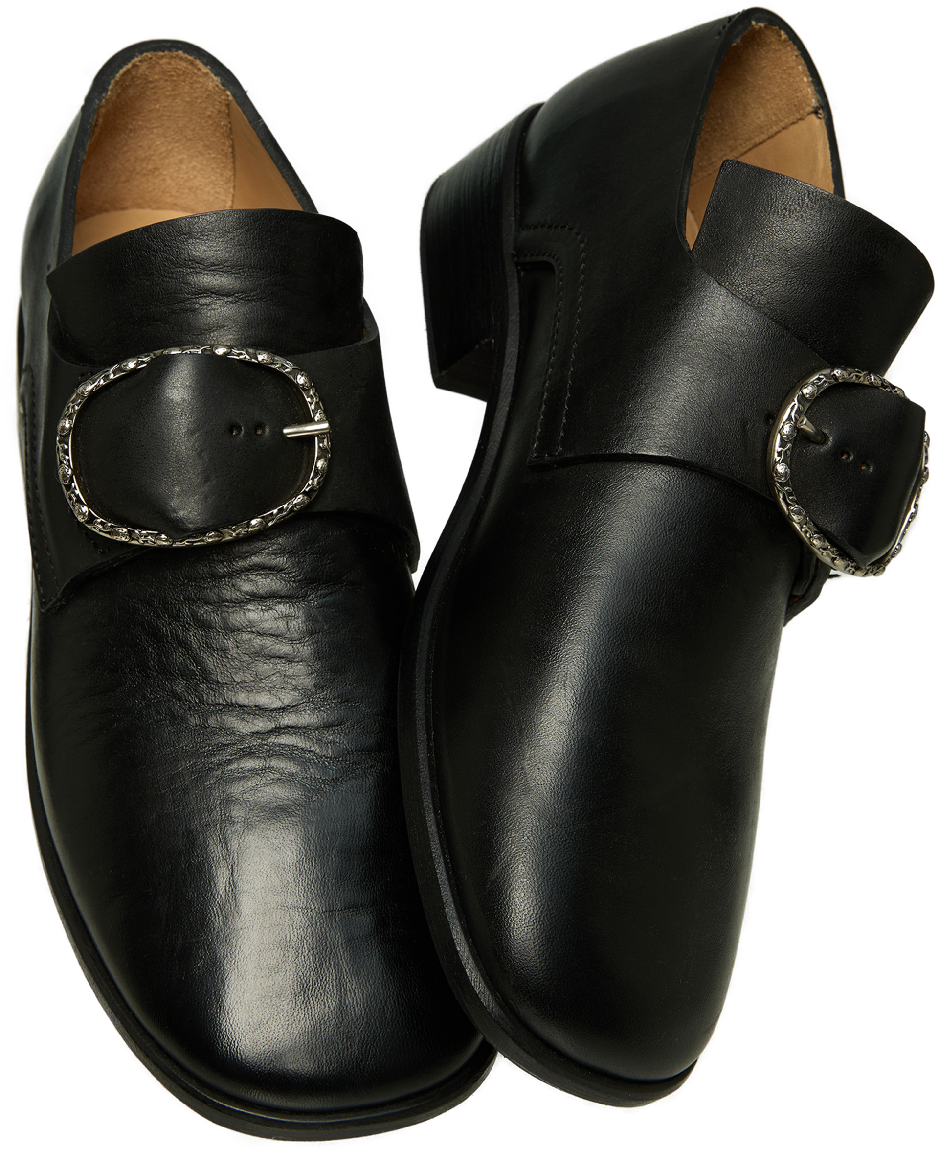 Enfants Riches Déprimés Black leather shoes