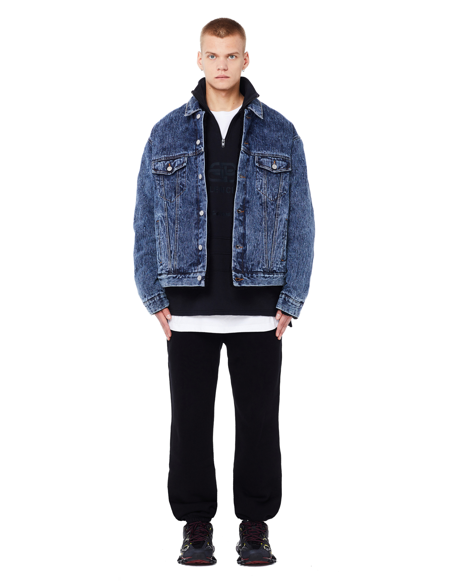 Balenciaga Cotton BB Address Sweatshirt